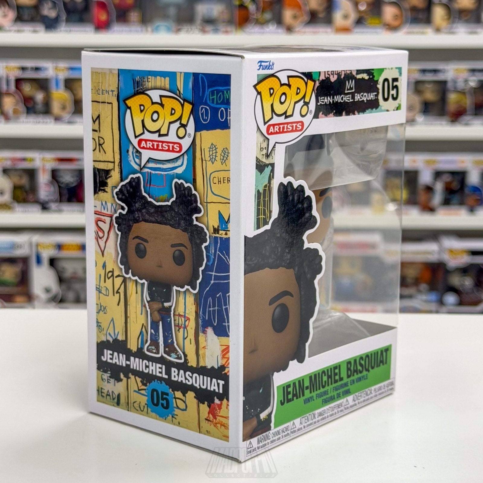 Funko Pop Artists Jean-Michel Basquiat 05 Neo Expressionism Graffiti Rare Figure
