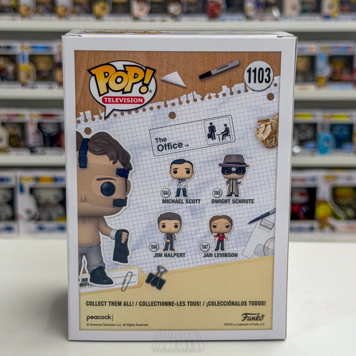 Funko Pop TV The Office Dwight Schrute Chalice Collectibles Chase 1103 Figure