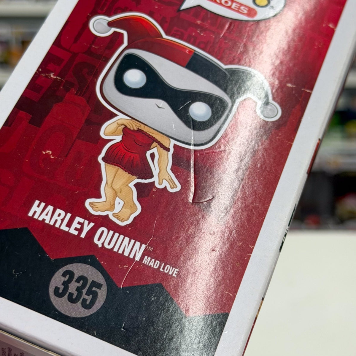 Funko Pop DC Super Heroes Harley Quinn Mad Love Special Edition 335 Vinyl Figure
