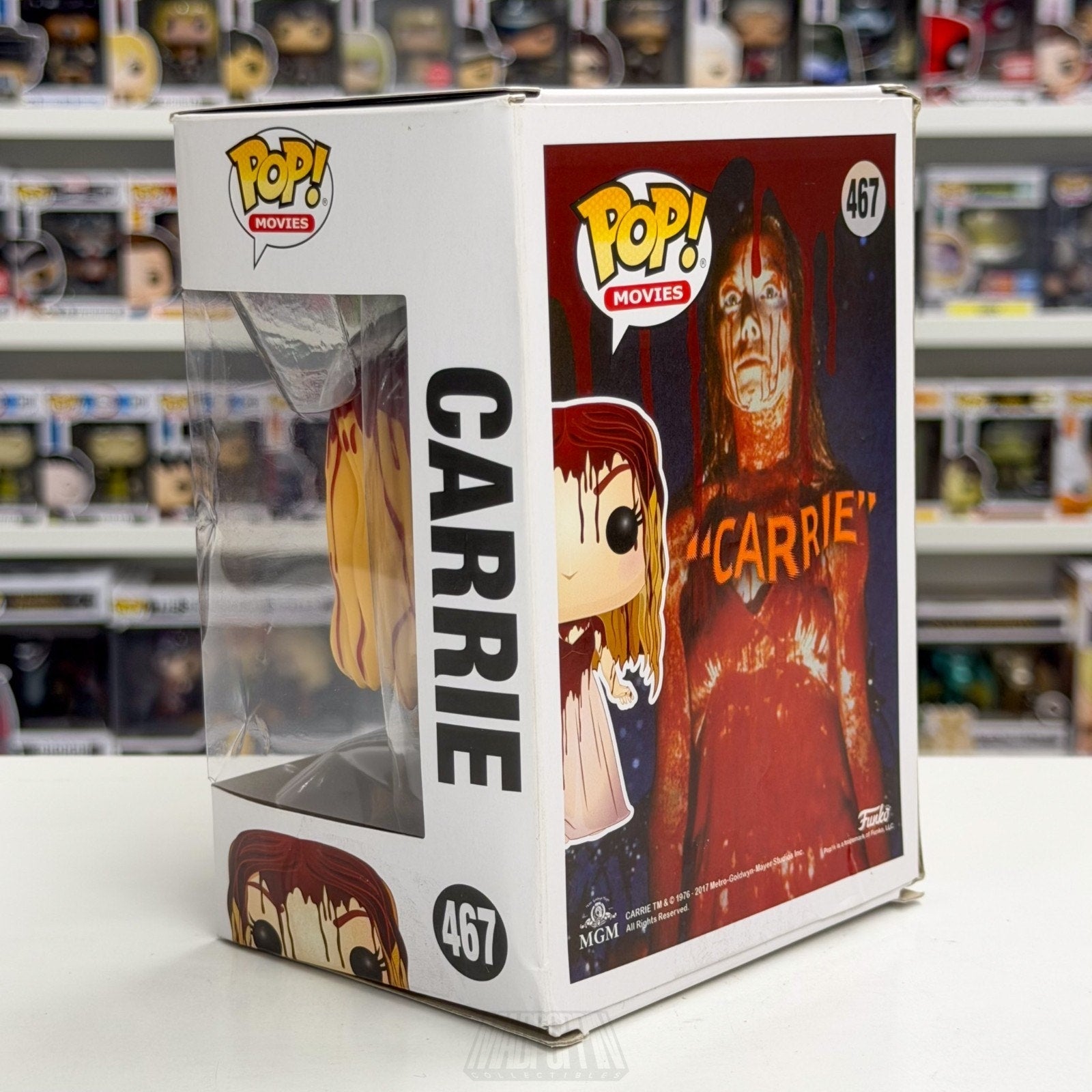 Funko Pop Movies Carrie White Bloody 467 Supernatural Horror Prom Vinyl Figure