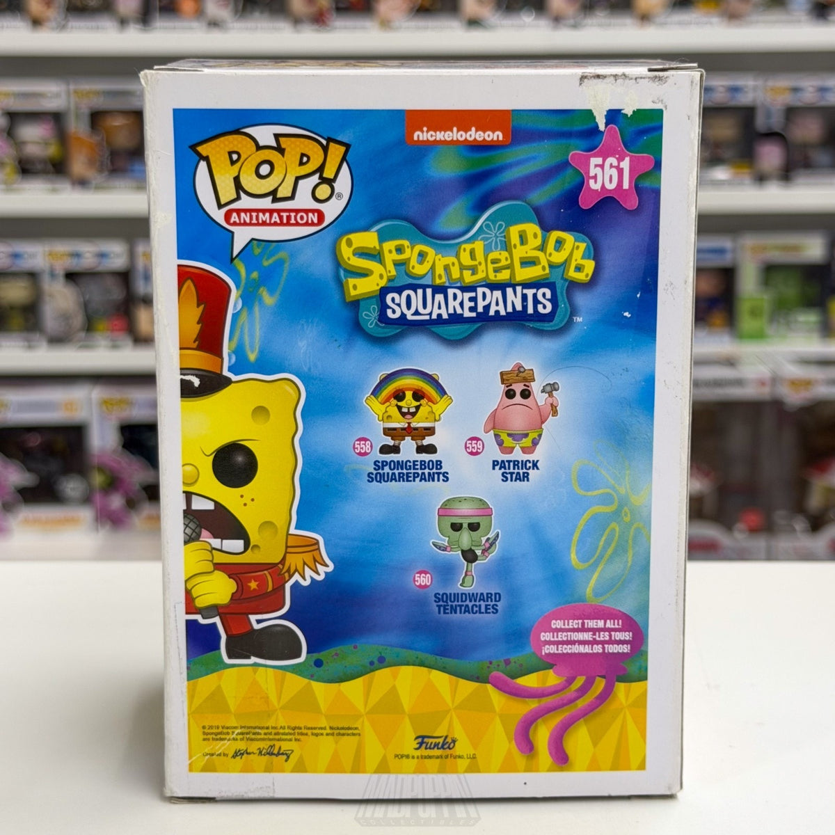 Funko Pop Animation Spongebob Squarepants Band Outfit Hot Topic 561 Vinyl Figure