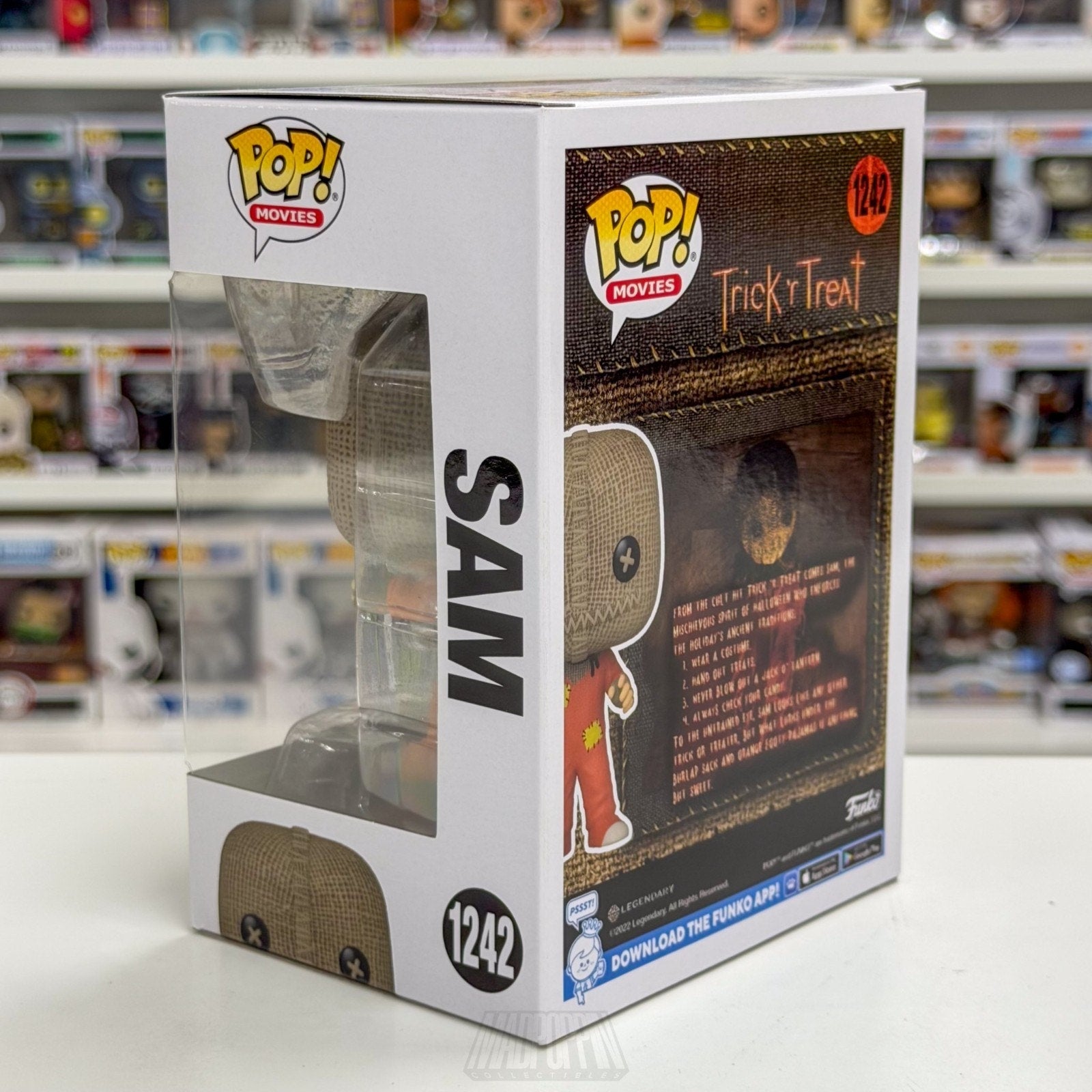 Funko Pop Movies Trick r Treat Sam 1242 Halloween Comedy Horror Toy Vinyl Figure