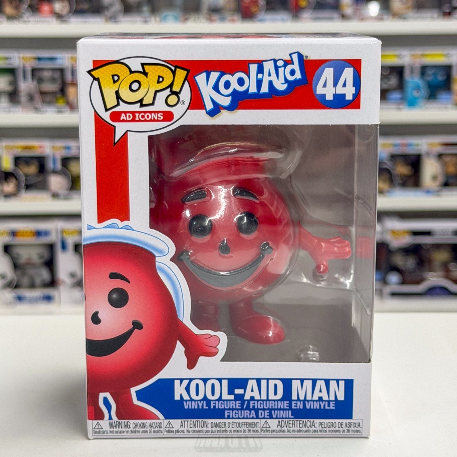 Funko Pop Ad Icons Kool-Aid Man 44 Drink Mix Mascot Oh Yeah Toy Vinyl Figure