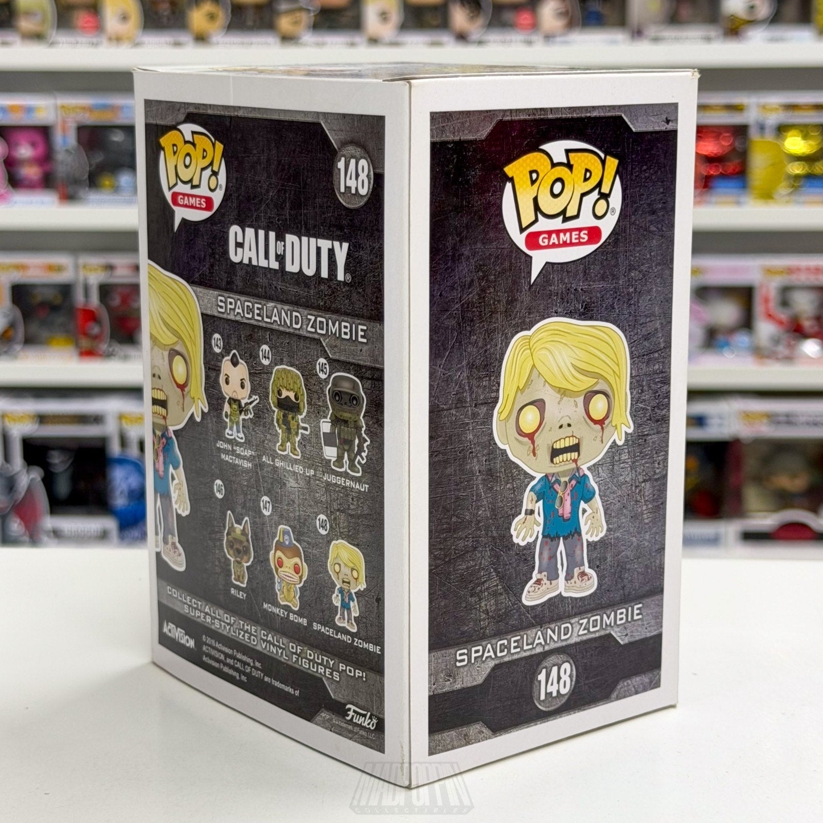 Funko Pop Games Call of Duty Spaceland Zombie Target Excl 148 Toy Vinyl Figure
