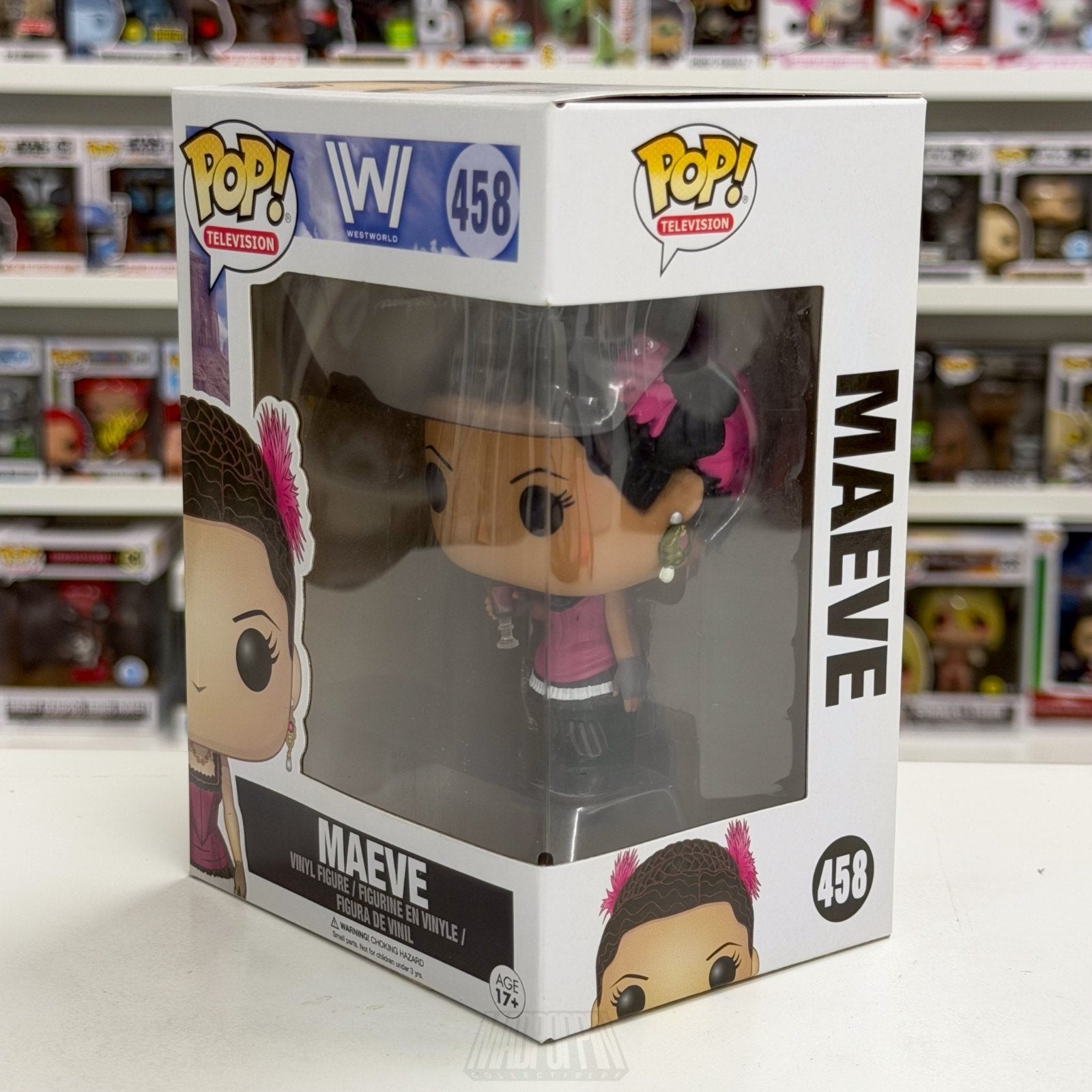 Funko Pop TV HBO Westworld Maeve Millay 458 Sci-Fi Western Drama Vinyl Figure