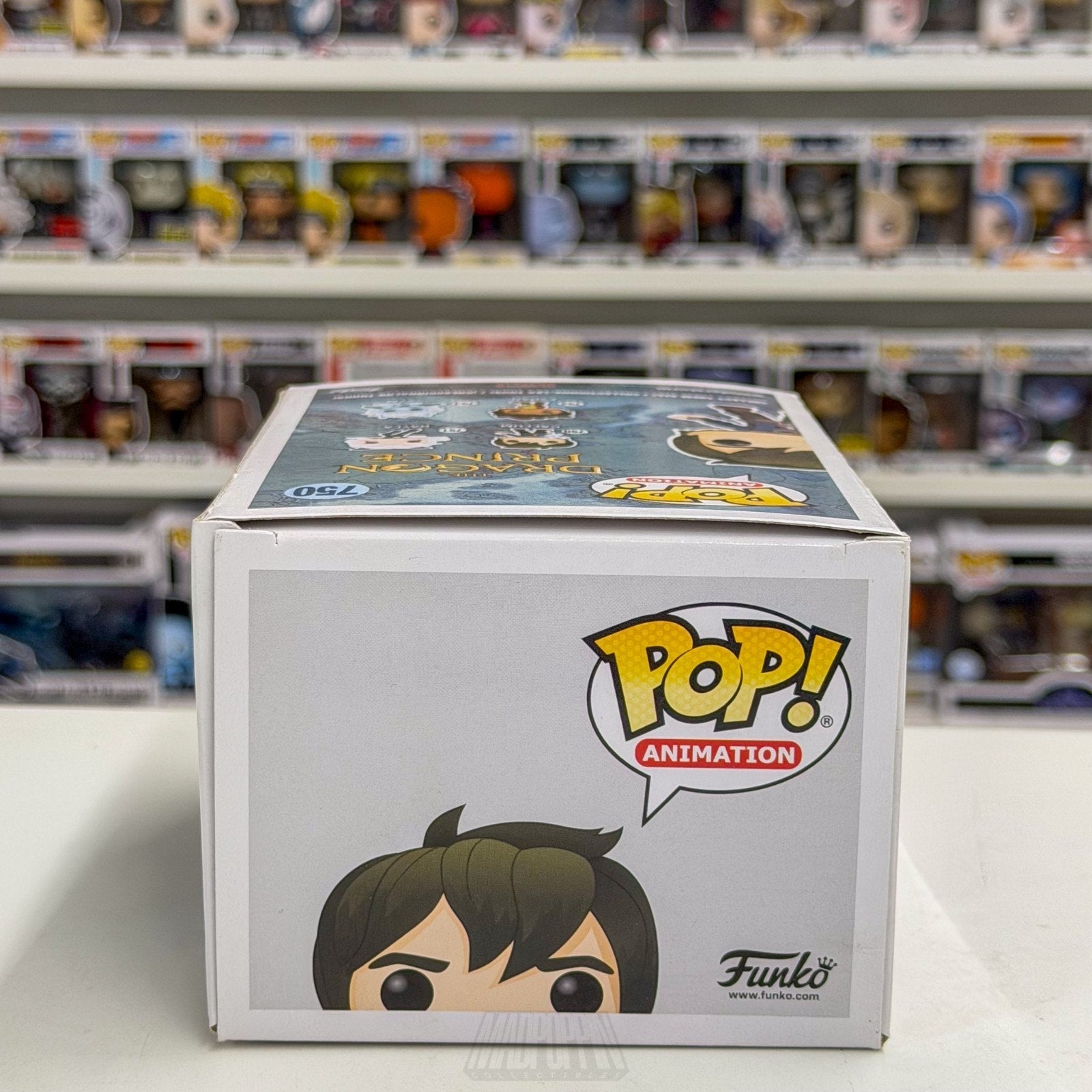 Funko Pop Animation The Dragon Prince Callum 750 Netflix Fantasy Vinyl Figure