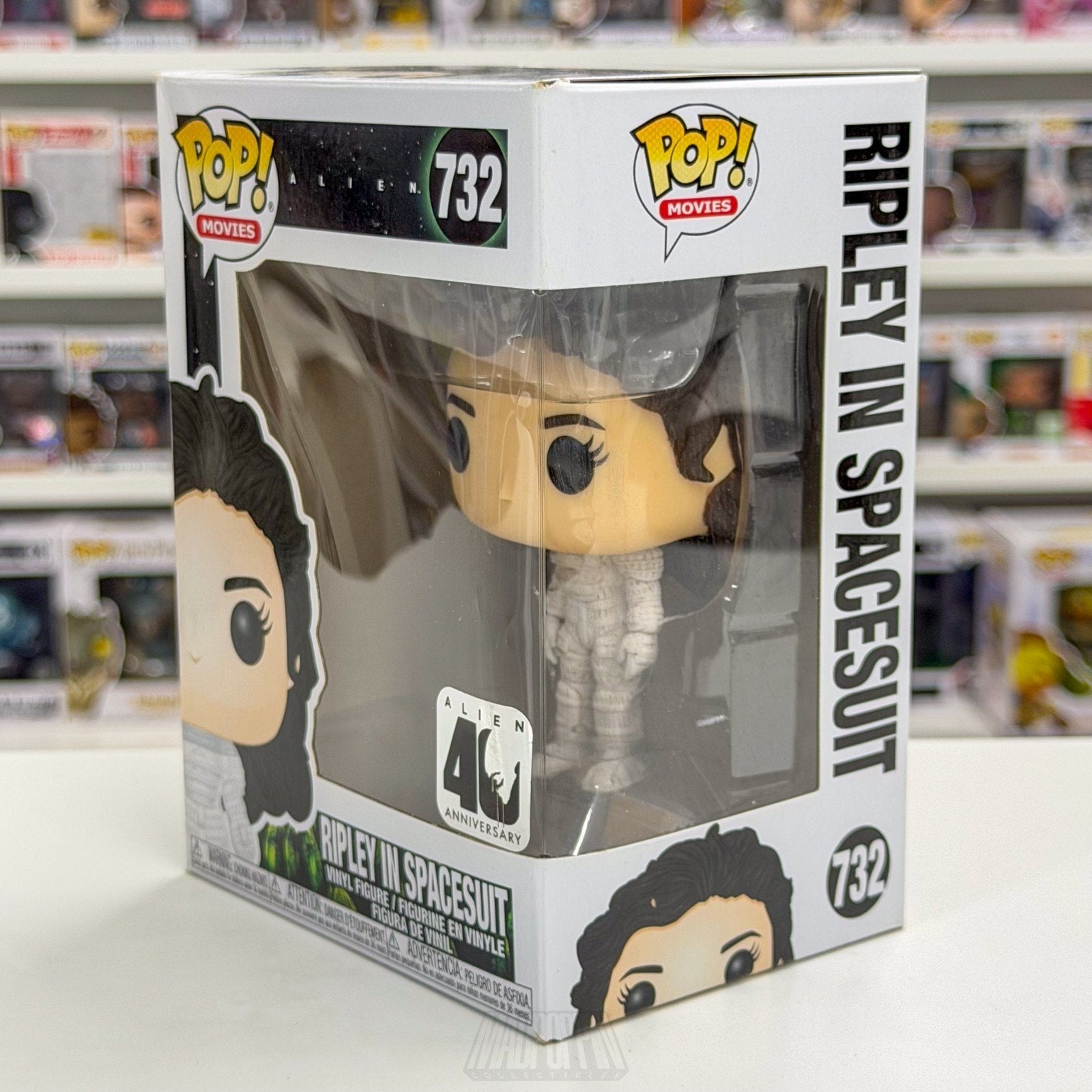 Funko Pop Movies Alien Ellen Ripley In Spacesuit 732 Sci-Fi Horror Vinyl Figure