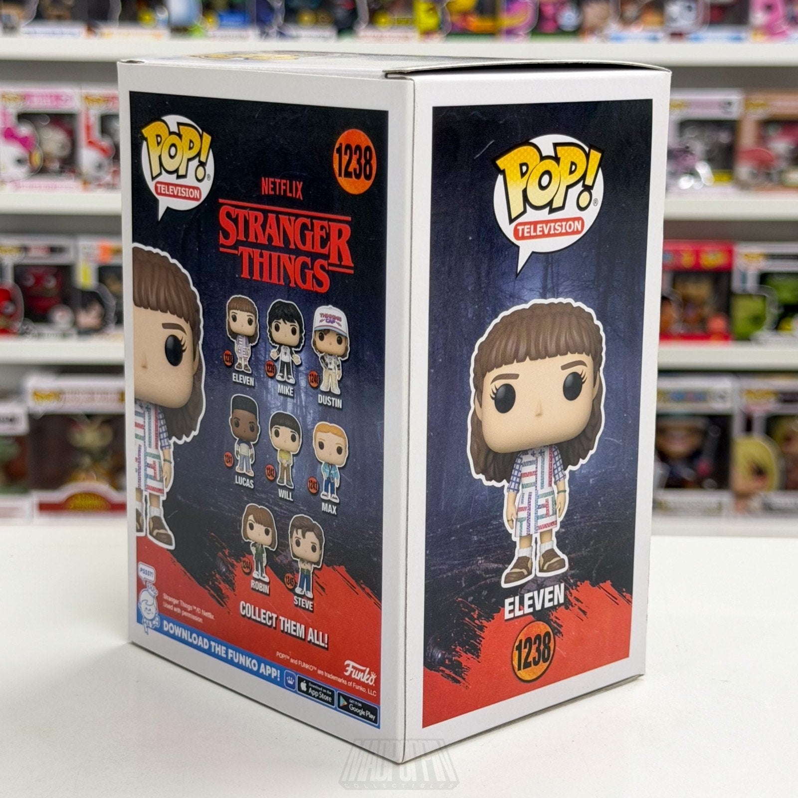 Funko Pop TV Stranger Things Eleven Roller Rink 1238 Season 4 Toy Vinyl Figure