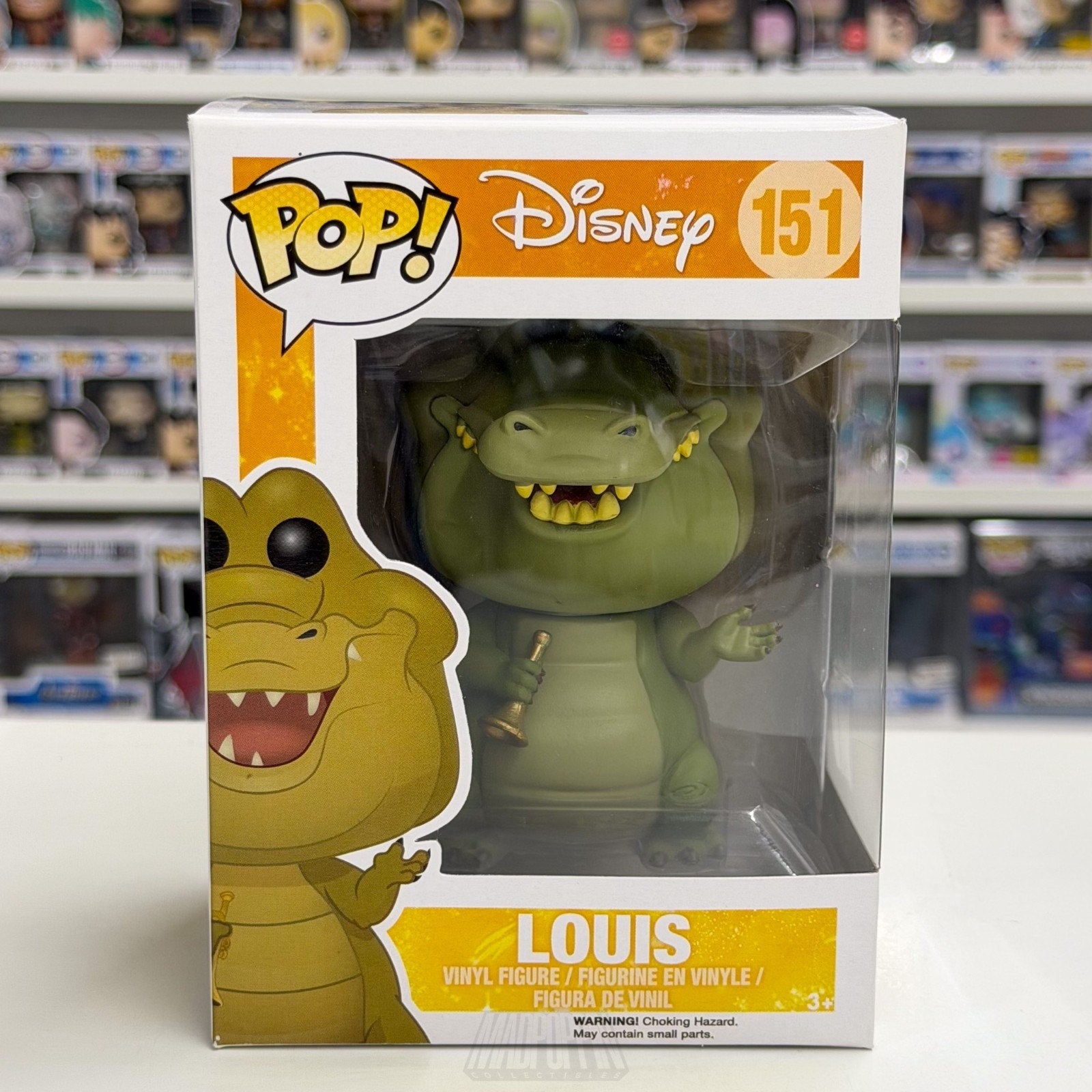 Funko Pop Disney The Princess & the Frog Louis 151 Alligator Tiana Vinyl Figure