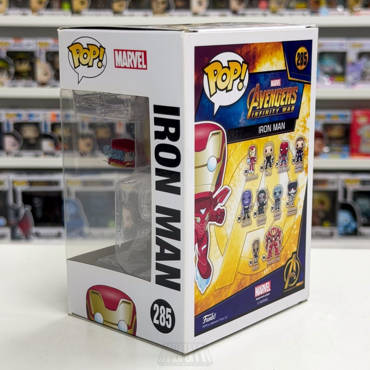 Funko Pop Marvel Avengers Infinity War Iron Man Flying 285 Hero Toy Vinyl Figure