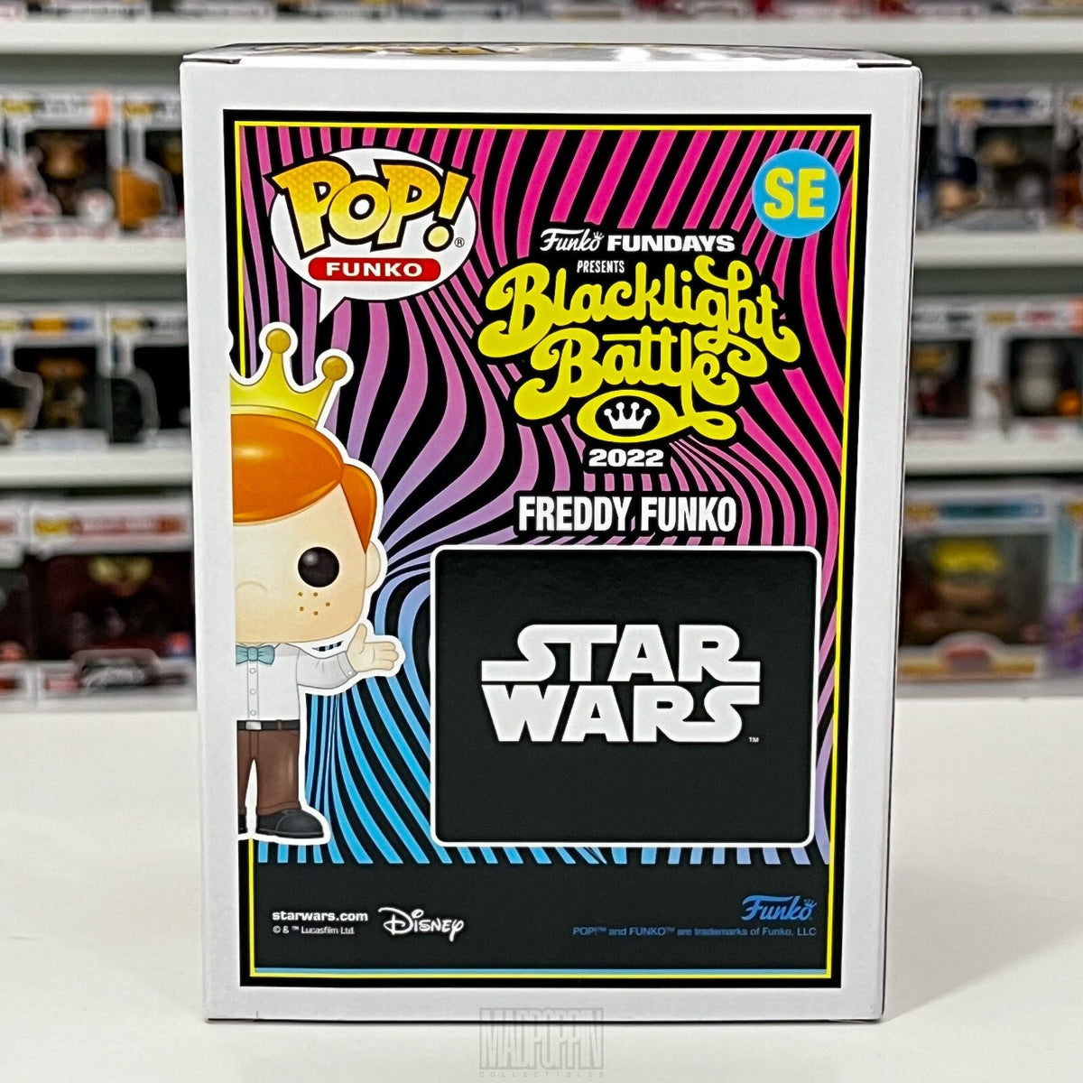 Funko Pop Fundays Blacklight Battle Freddy as Mandalorian Limited 4000 Pcs SE
