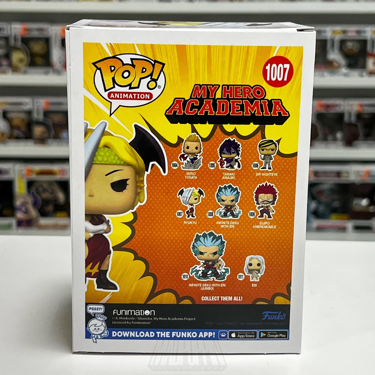 Funko Pop Animation My Hero Academia Ryukyu 1007 Vinyl Figure New Anime Toy NIB