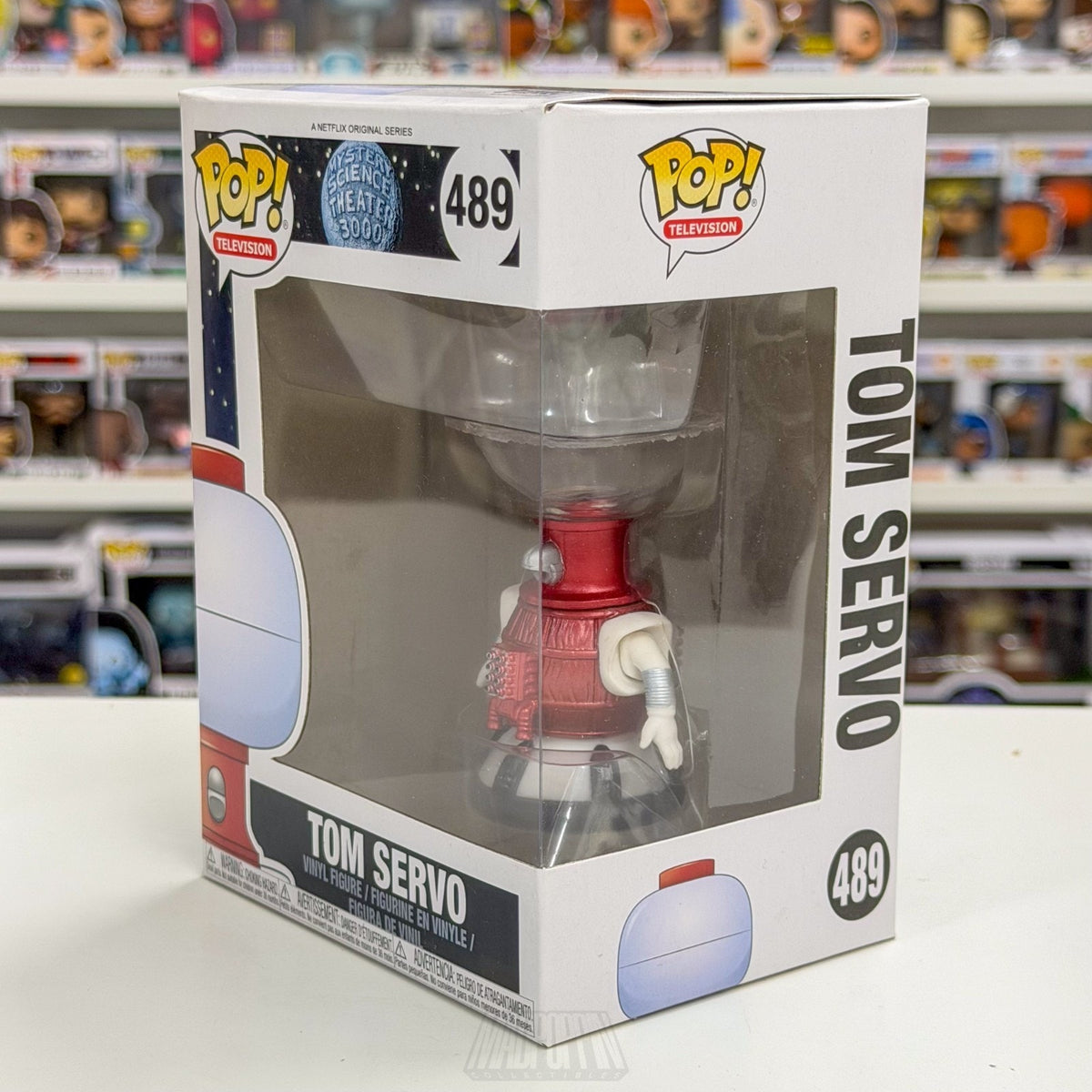 Funko Pop TV Mystery Science Theater 3000 Tom Servo 489 Sci-Fi Retro Toy Figure
