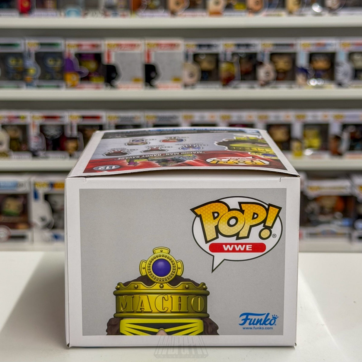 Funko Pop WWE Macho Man Randy Savage WrestleMania VI Entertainment Earth 112 Toy