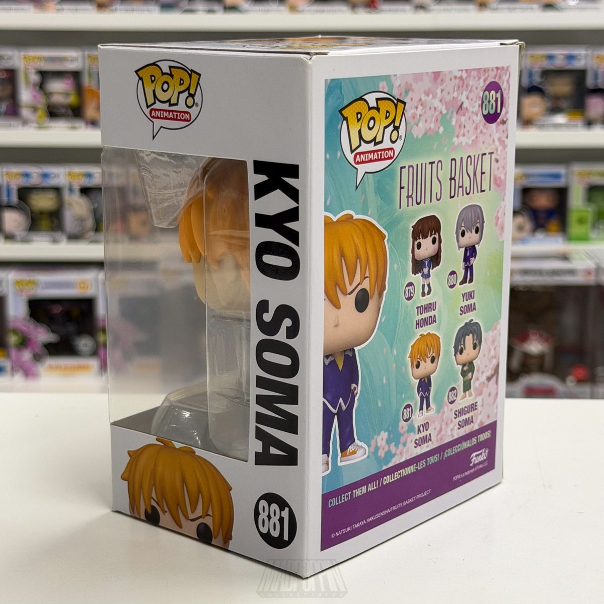 Funko Pop Anime Fruits Basket Kyo Soma 881 Japanese Manga Toy Vinyl Figure