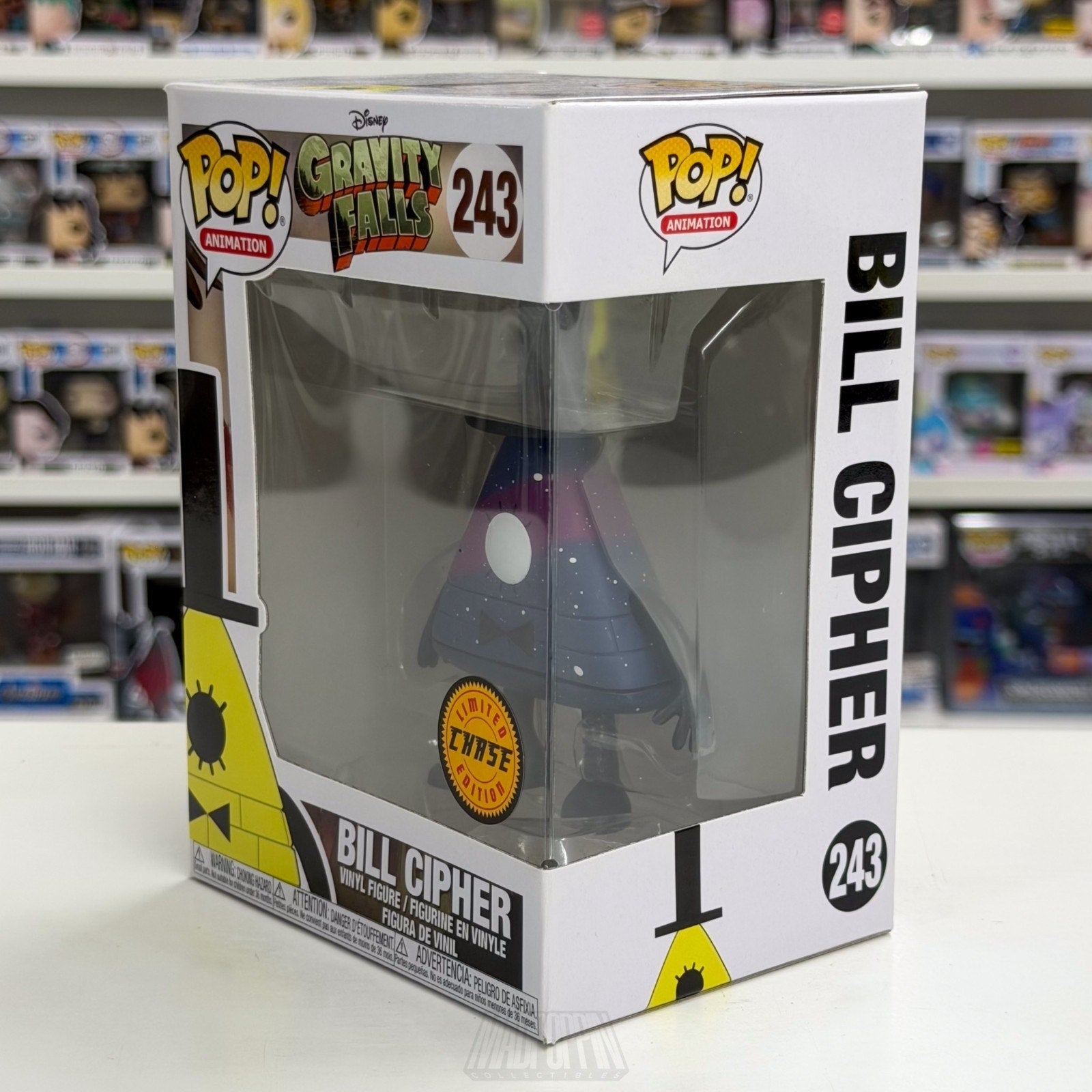 Funko Pop Animation Disney Gravity Falls Bill Cipher Space Chase 243 Toy Figure