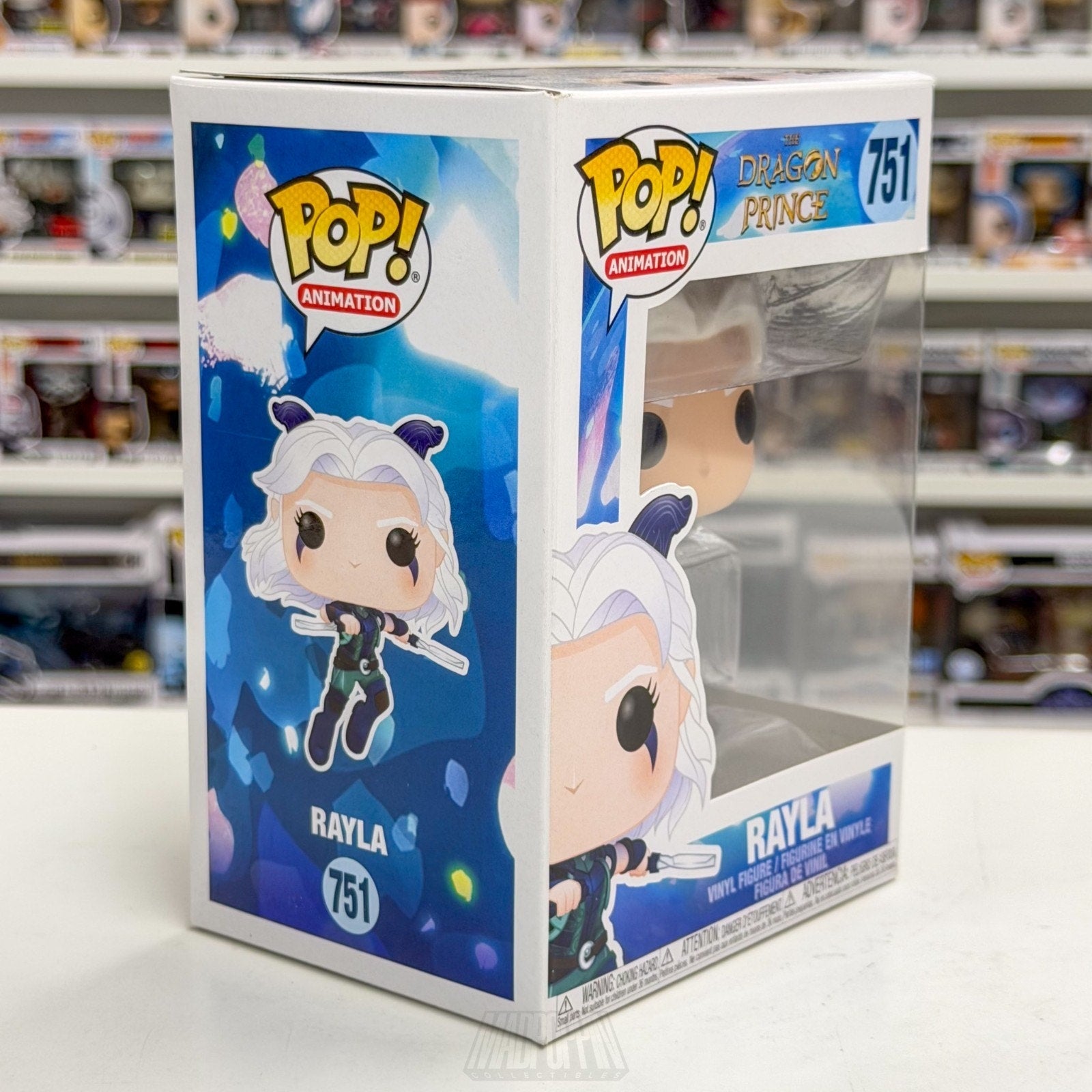 Funko Pop Animation The Dragon Prince Rayla 751 Netflix Fantasy Toy Vinyl Figure