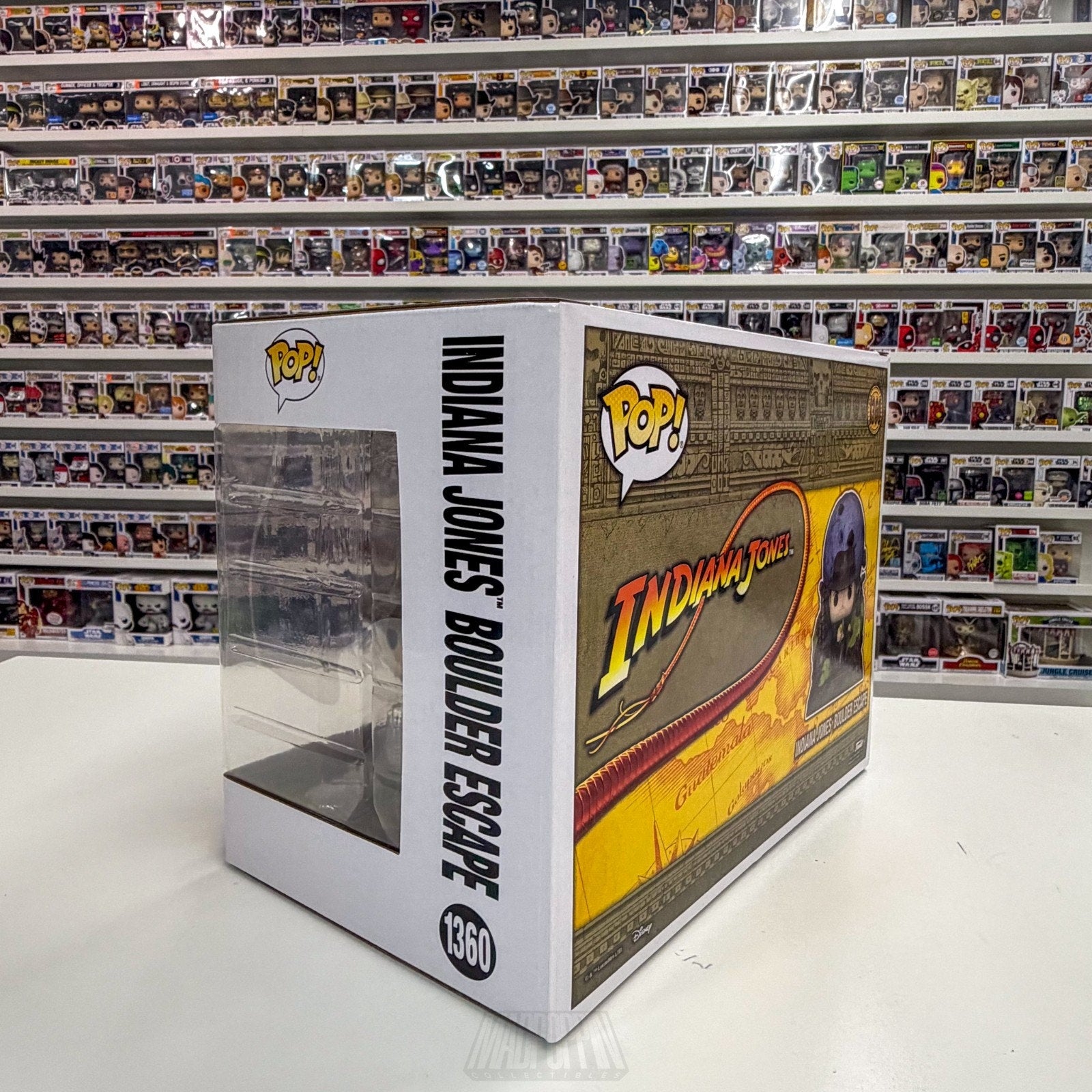 Funko Pop Movie Moment Indiana Indy Jones Boulder Escape 1360 Toy Vinyl Figure