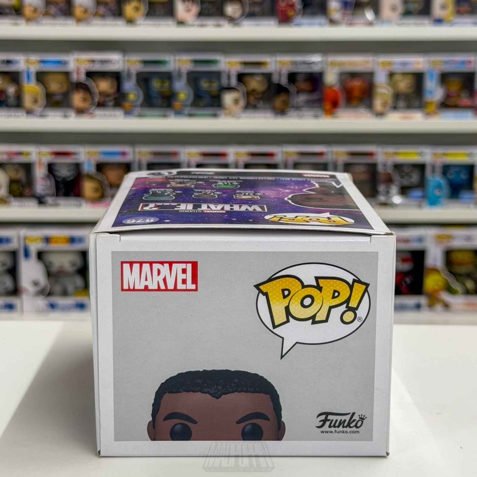 Funko Pop Marvel What If T'Challa Star-Lord FYE 876 Ravagers Wakanda Toy Figure