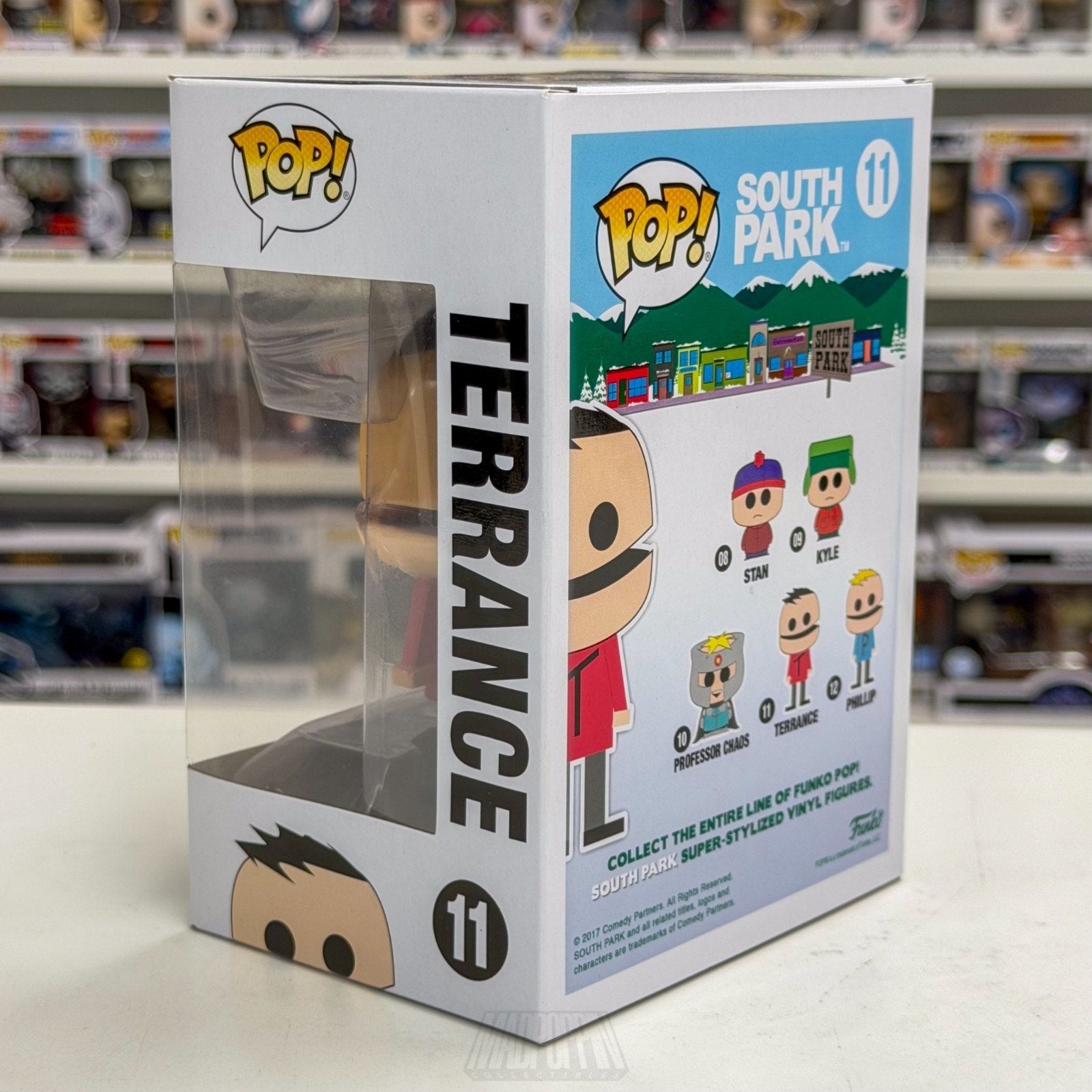 Funko Pop TV South Park Terrance 11 Animation Comedy Central Sitcom Vinyl Figure
