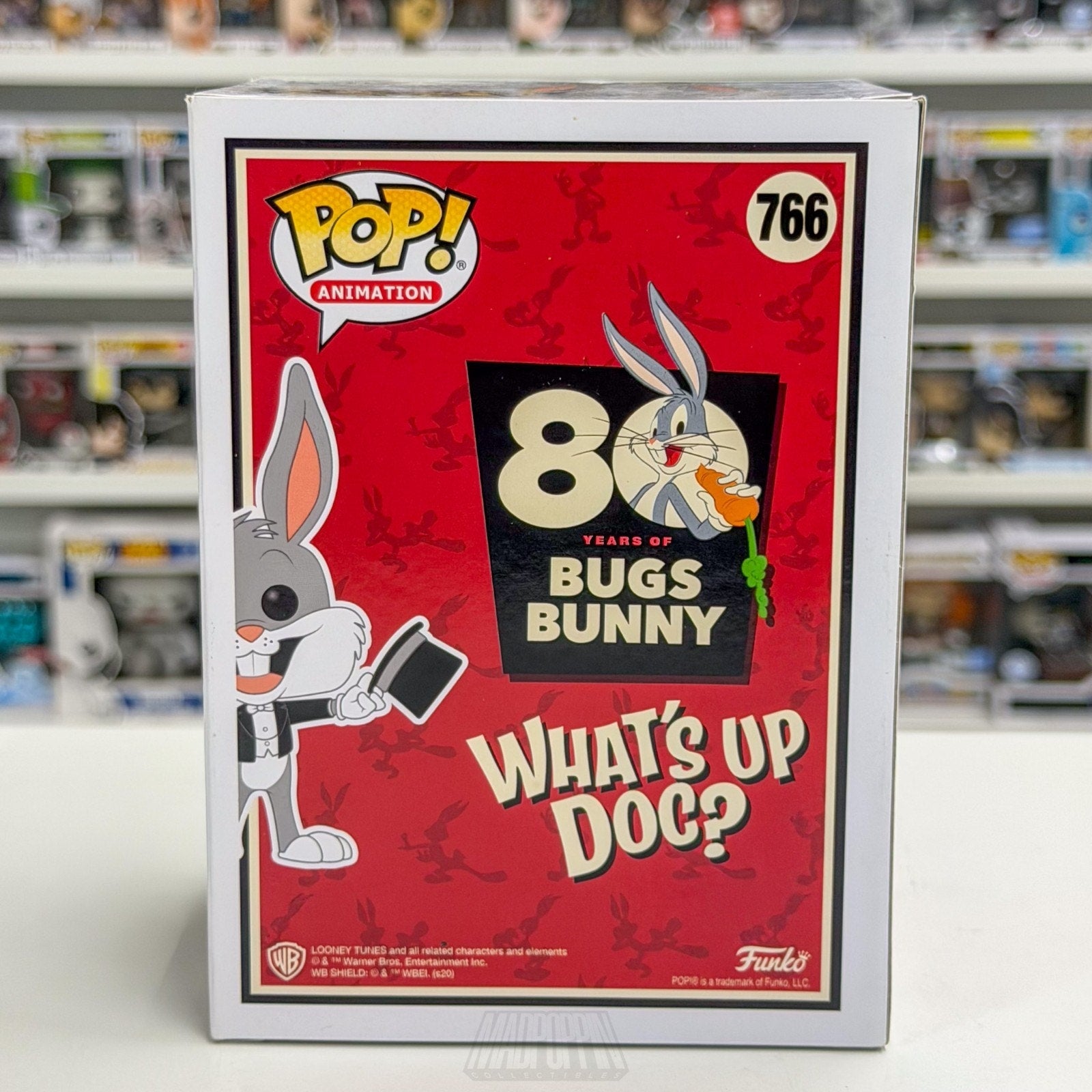 Funko Pop Animation Looney Tunes Whats Up Doc Bugs Bunny Diamond 766 Toy Figure