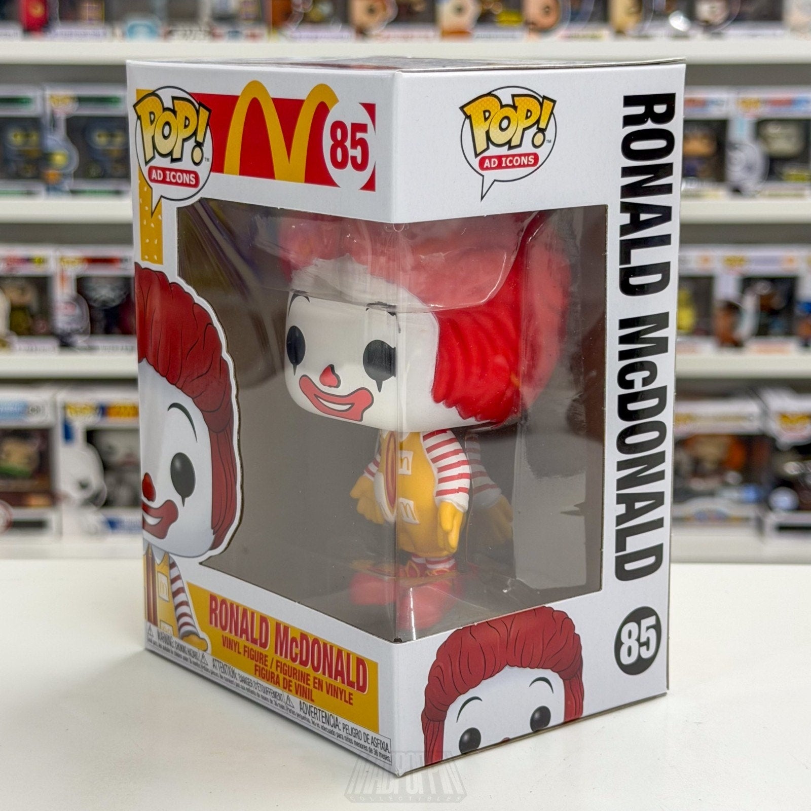 Funko Pop Ad Icons Ronald McDonald 85 Burgers Fast Food Restaurant Vin