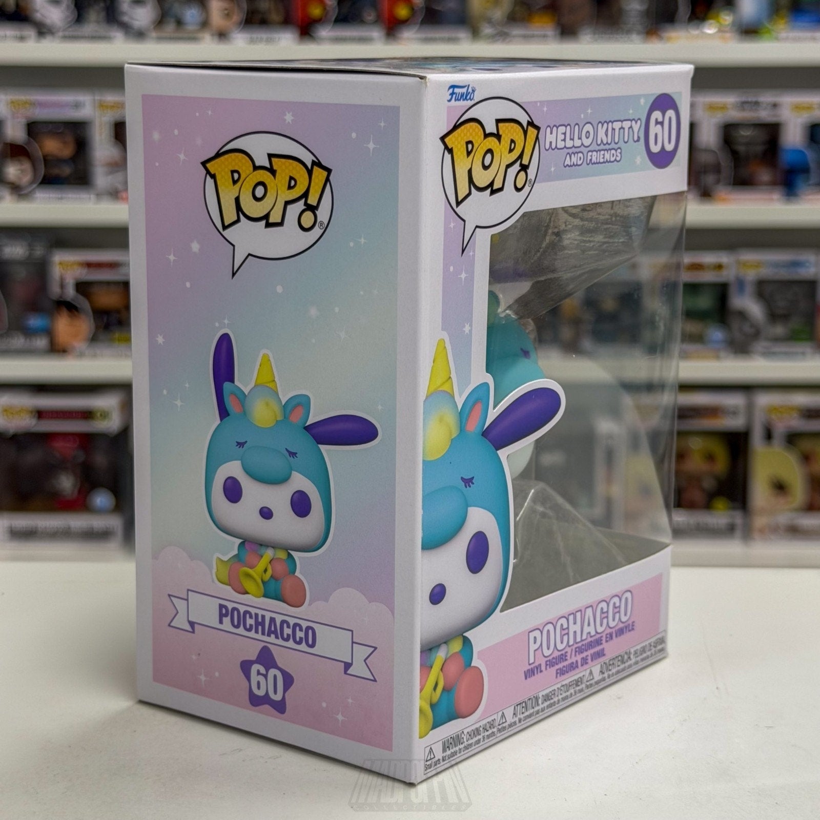 Funko Pop Sanrio Hello Kitty & Friends Pochacco 60 Kawaii Cute Dog Vinyl Figure
