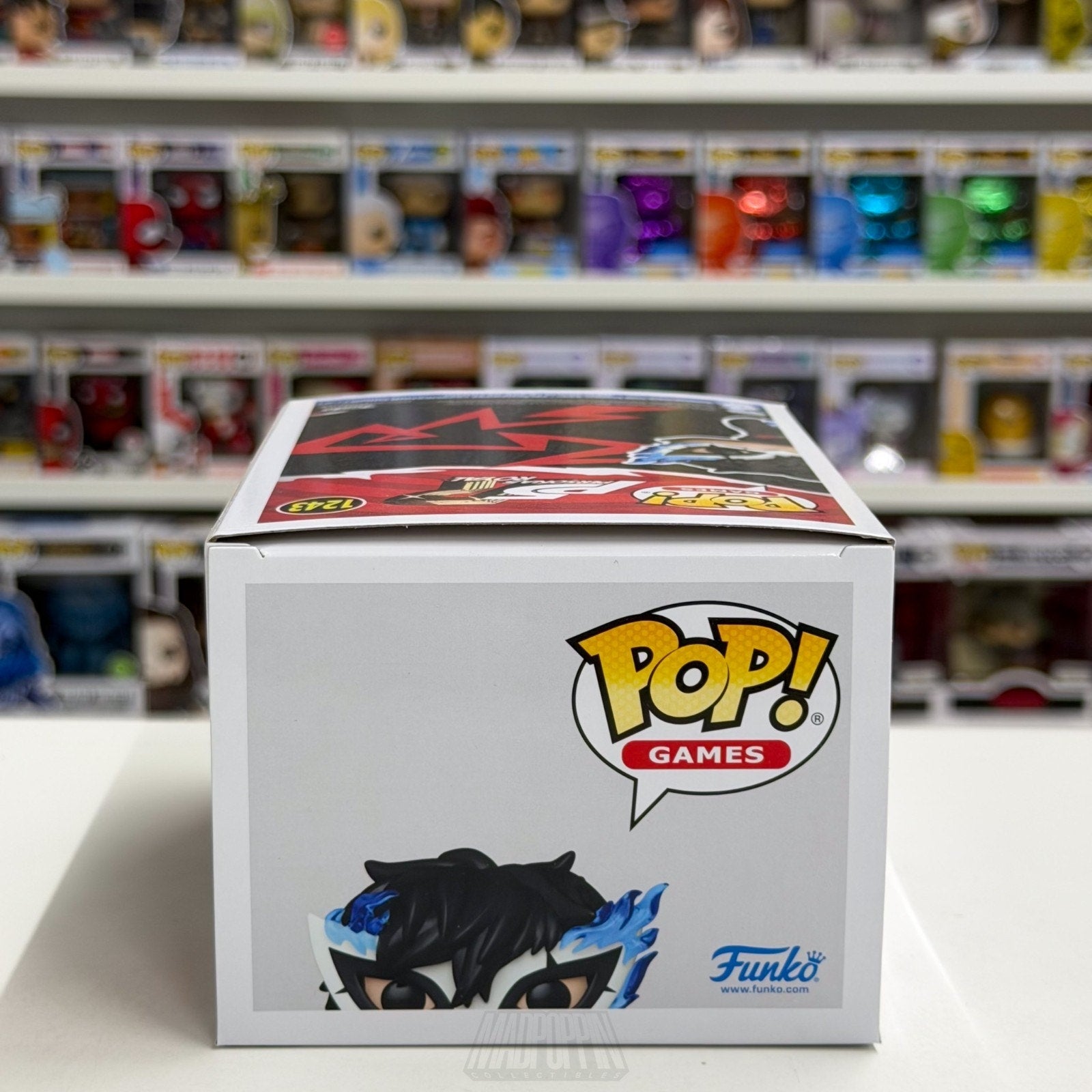 Funko Pop Games Persona 5 Royal Joker 1243 SDCC 2026 Vinyl Figure CON STICKER