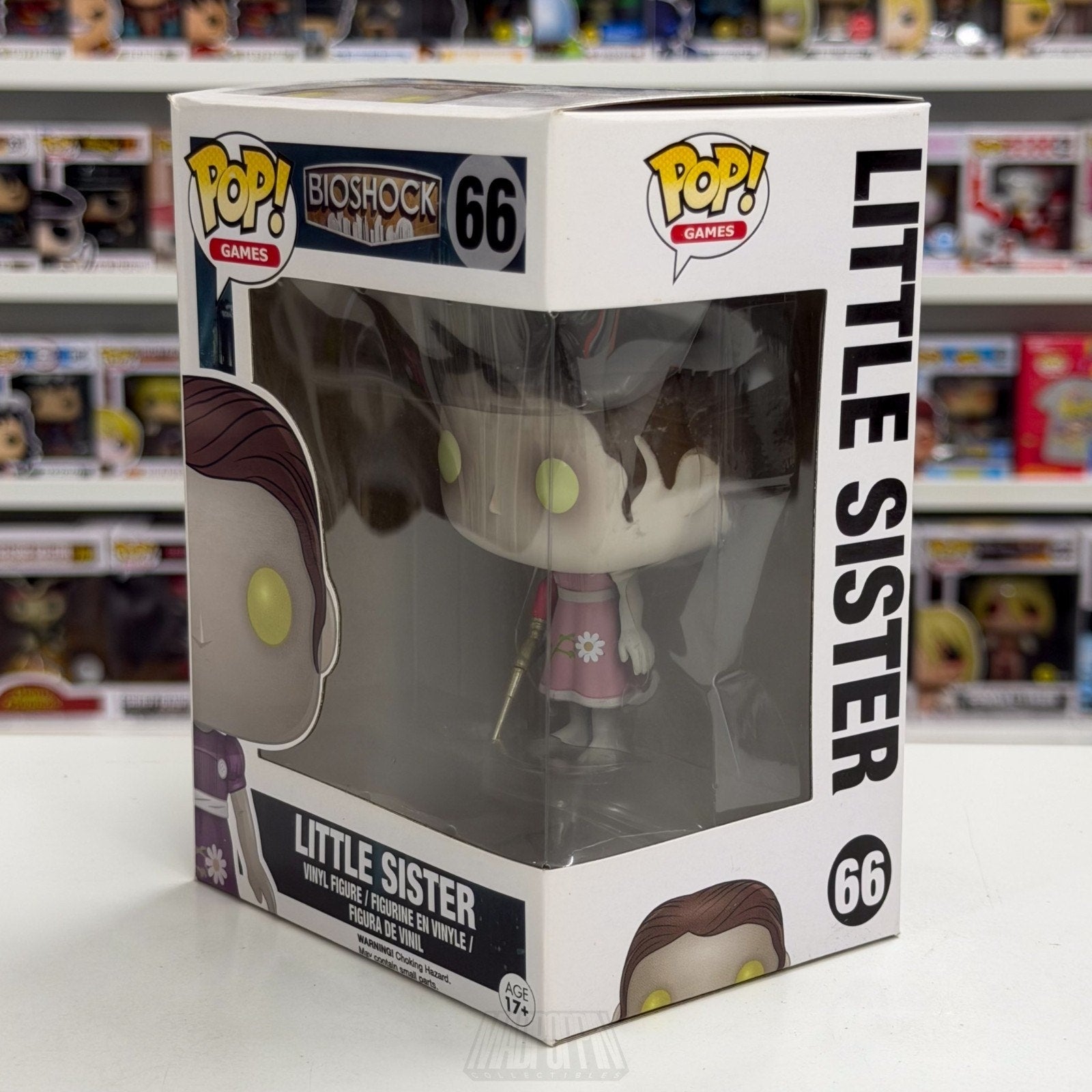 Funko Pop Games Bioshock Little Sister 66 FPS Rapture Gatherers Toy Vinyl Figure