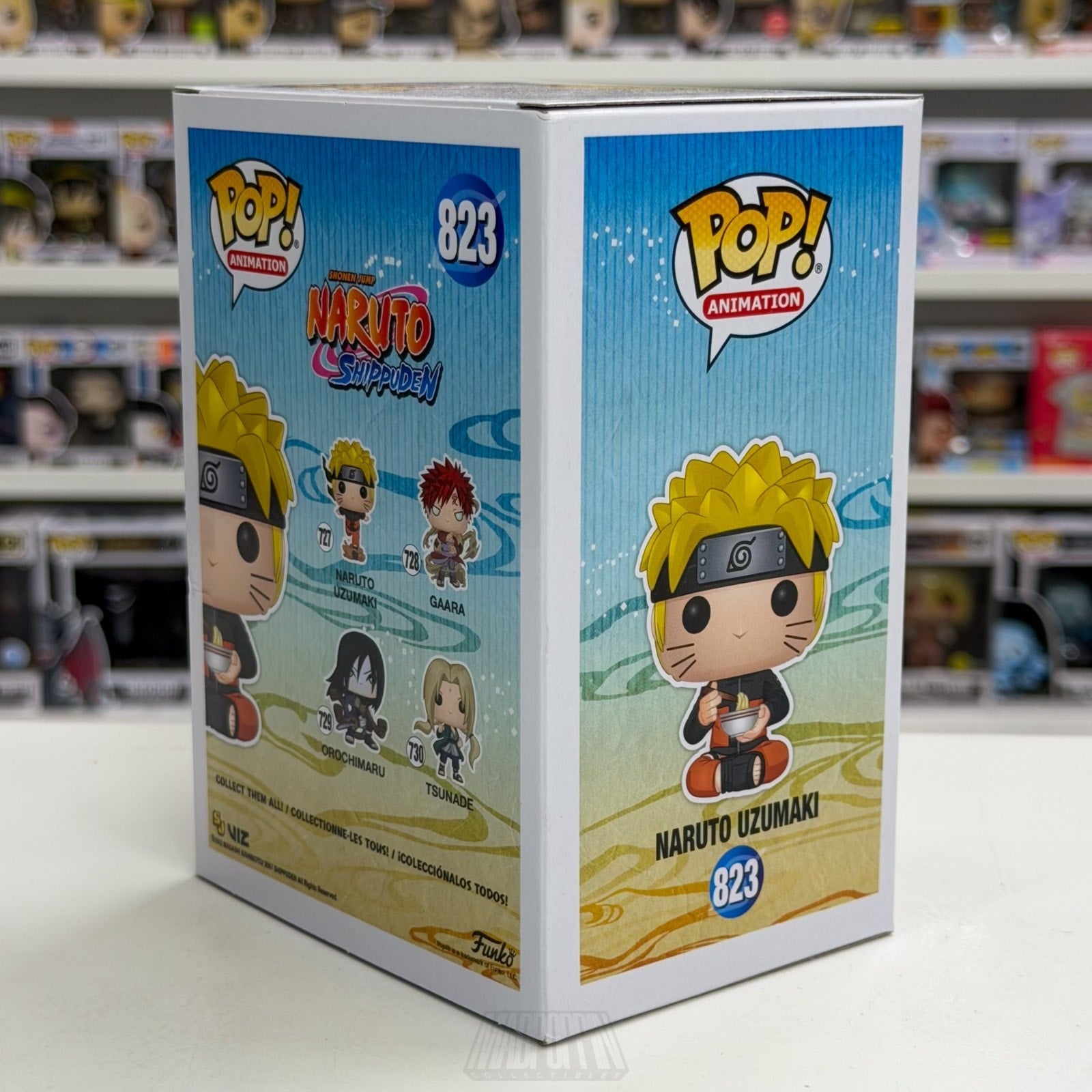 Funko Pop Anime Naruto Uzumaki Eating Noodles BoxLunch 823 Manga Vinyl Figure