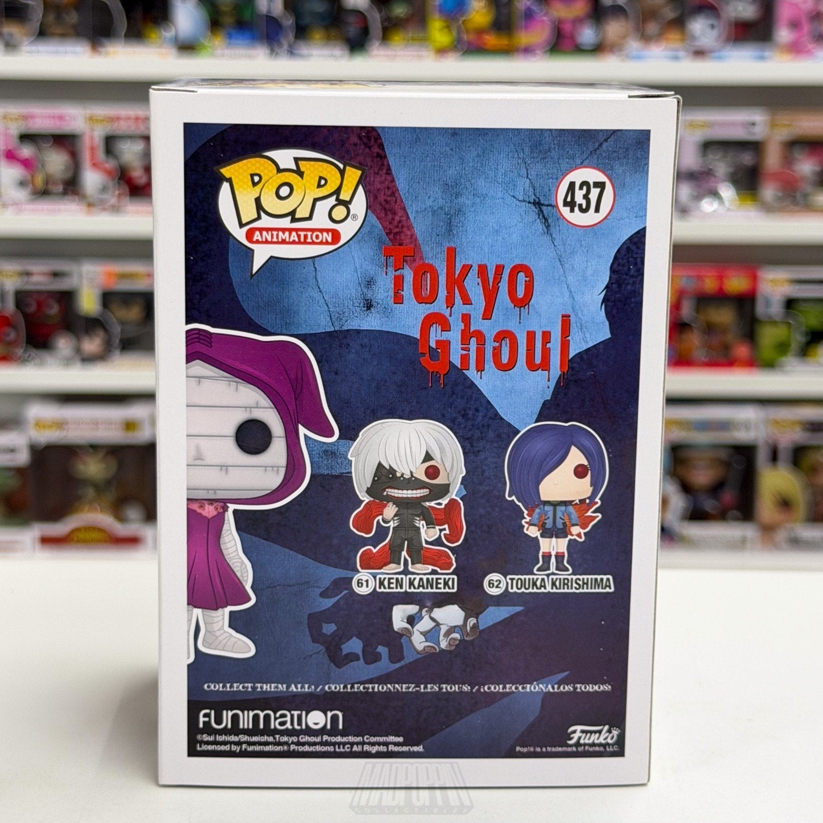 Funko Pop Anime Tokyo Ghoul Eto NYCC Con 437 Japan Dark Manga Toy Vinyl Figure