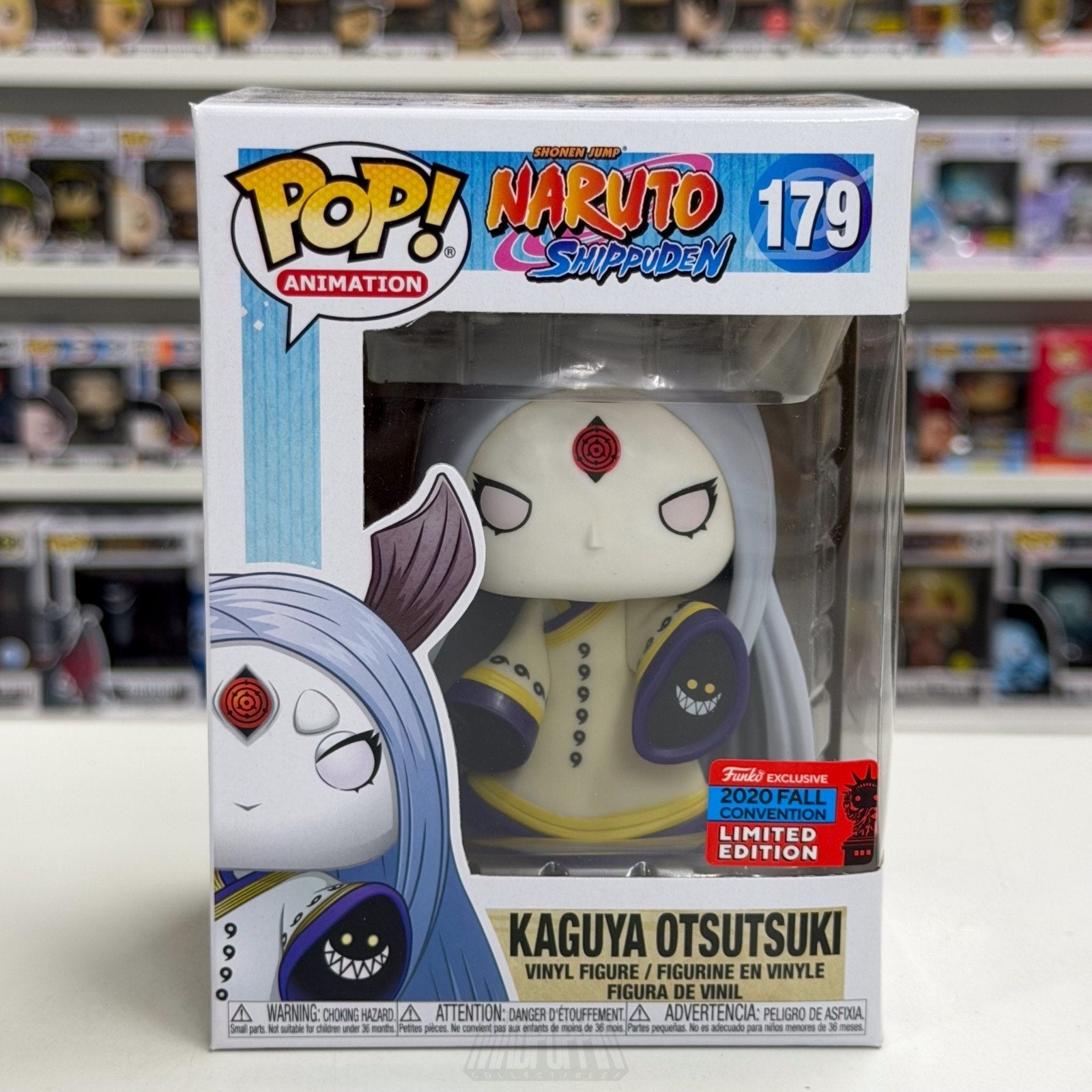 Funko Pop Anime Naruto Shippuden Kaguya Otsutsuki NYCC 179 Manga Vinyl Figure