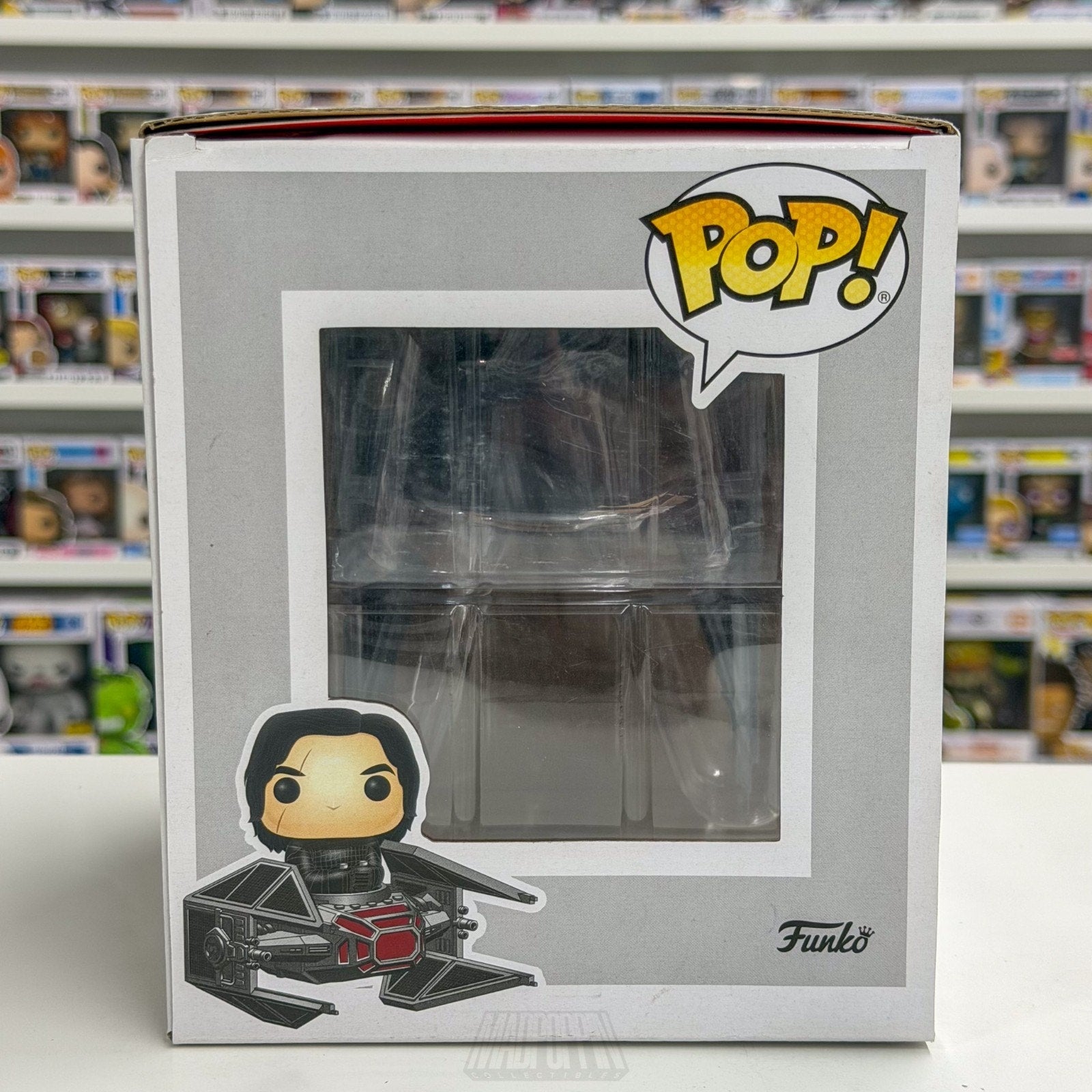 Funko Pop Star Wars Force Awakens Kylo Ren w/TIE Fighter 215 Sith Vinyl Figure
