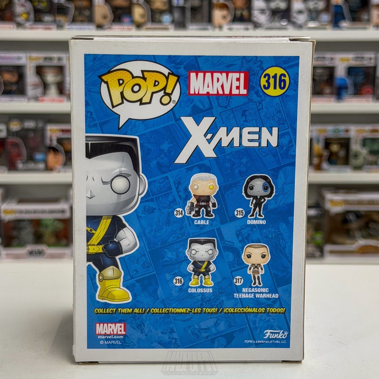 Funko Pop Marvel X-Men Colossus 316 Russian Mutant Superhero Toy Vinyl Figure