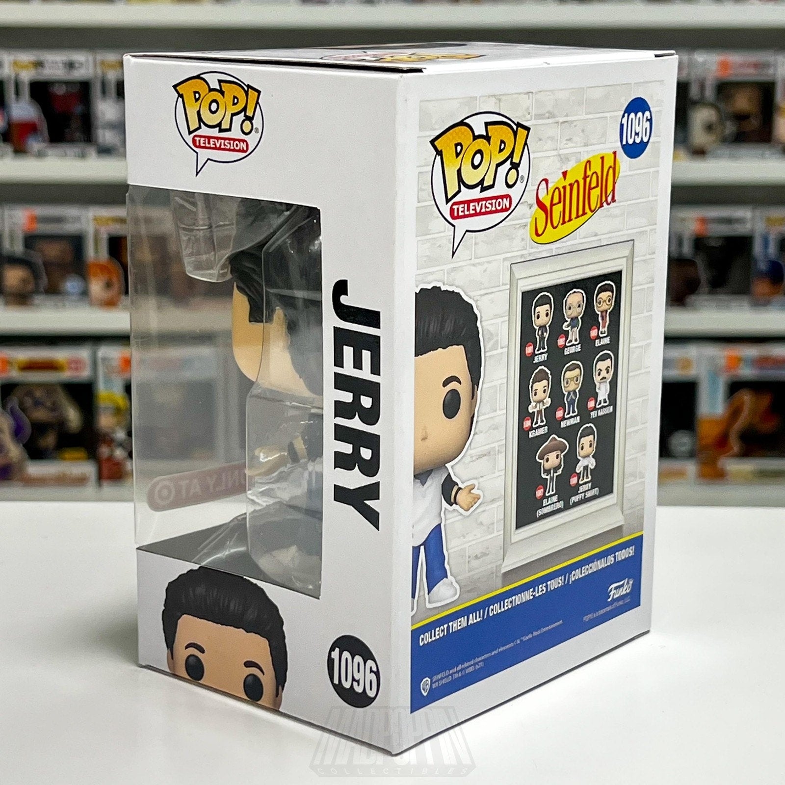 Funko Pop TV Seinfeld Jerry Target Exclusive 1096 Comedy Sitcom Toy Vinyl Figure