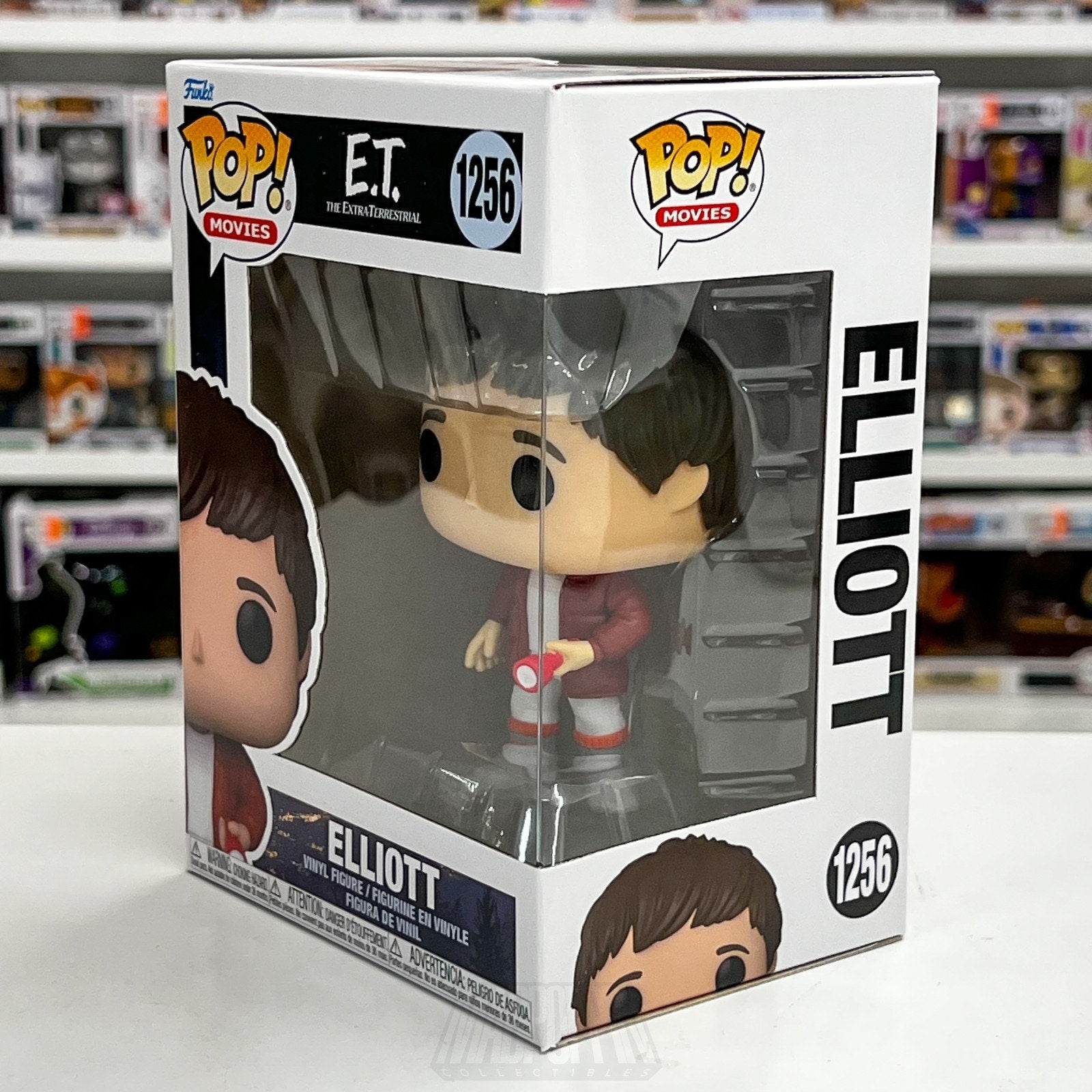 Funko Pop Movies ET The Extra-Terrestrial Elliott w/Flashlight 1256 Vinyl Figure