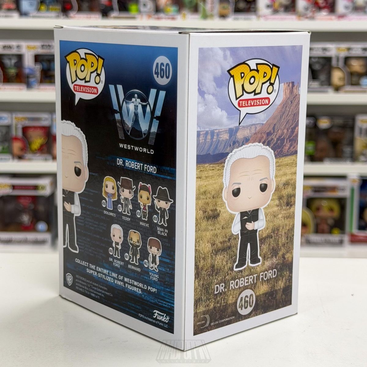 Funko Pop TV HBO Westworld Dr Robert Ford 460 Sci-Fi Western Drama Vinyl Figure