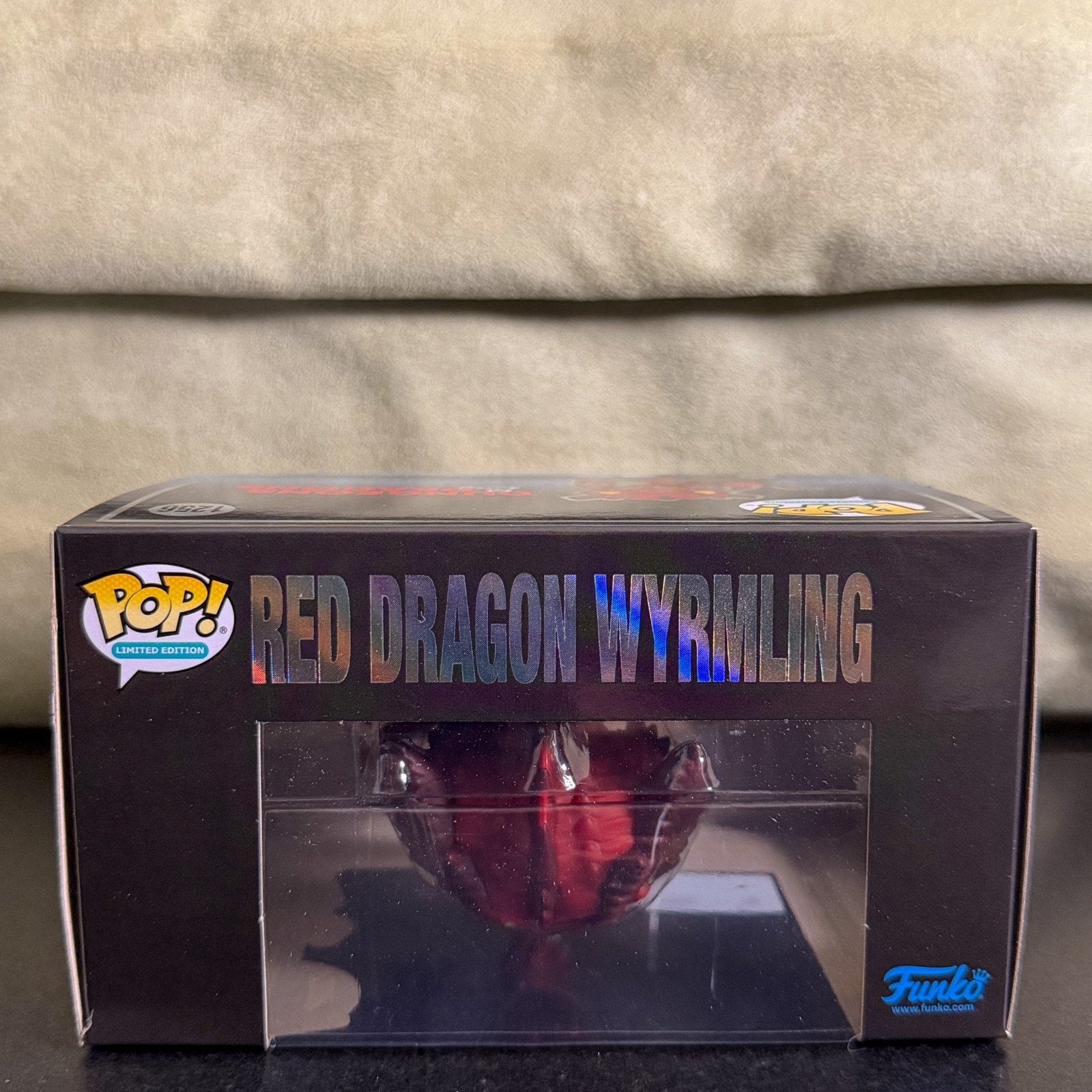 Funko Pop Games Dungeons & Dragons Red Dragon Wyrmling 1256 SDCC 2026 SUPEME Toy