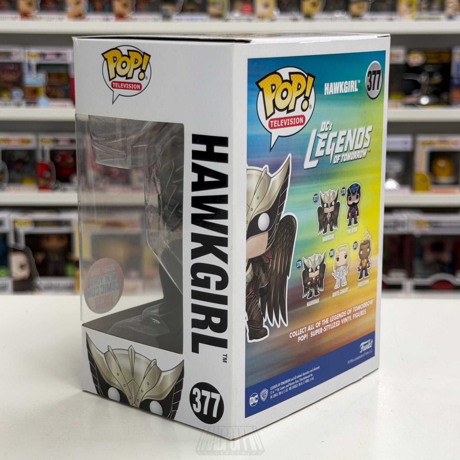 Funko Pop TV DC Legends of Tomorrow Hawkgirl NYCC 377 Egyptian Priestess Figure