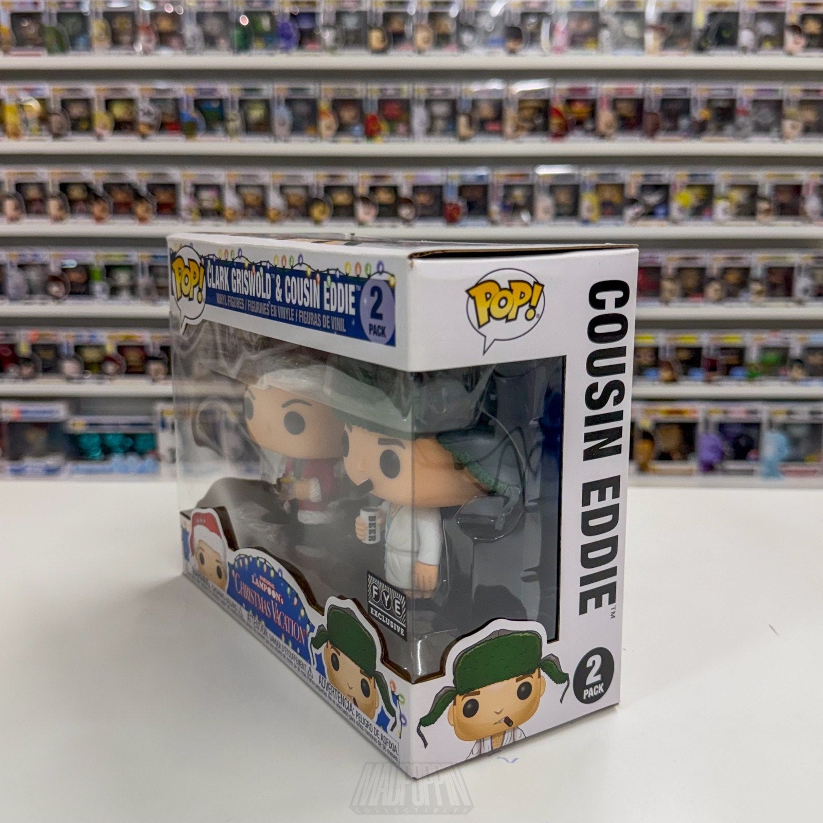 Funko Pop National Lampoons Christmas Vacation Clark Griswold Cousin & Eddie FYE