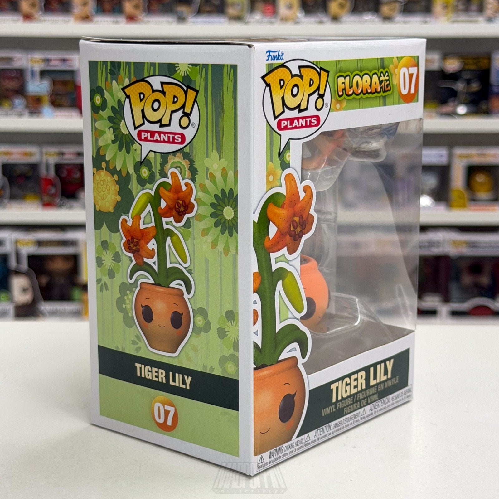 Funko Pop Plants Flora Tiger Lily 07 Mystery w/Card Fundays 2026 Vinyl Figure