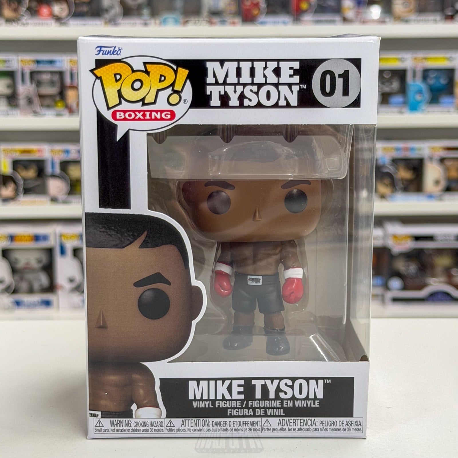Funko Pop Boxing Iron Mike Tyson 01 Kid Dynamite Heavyweight Champ Vinyl Figure