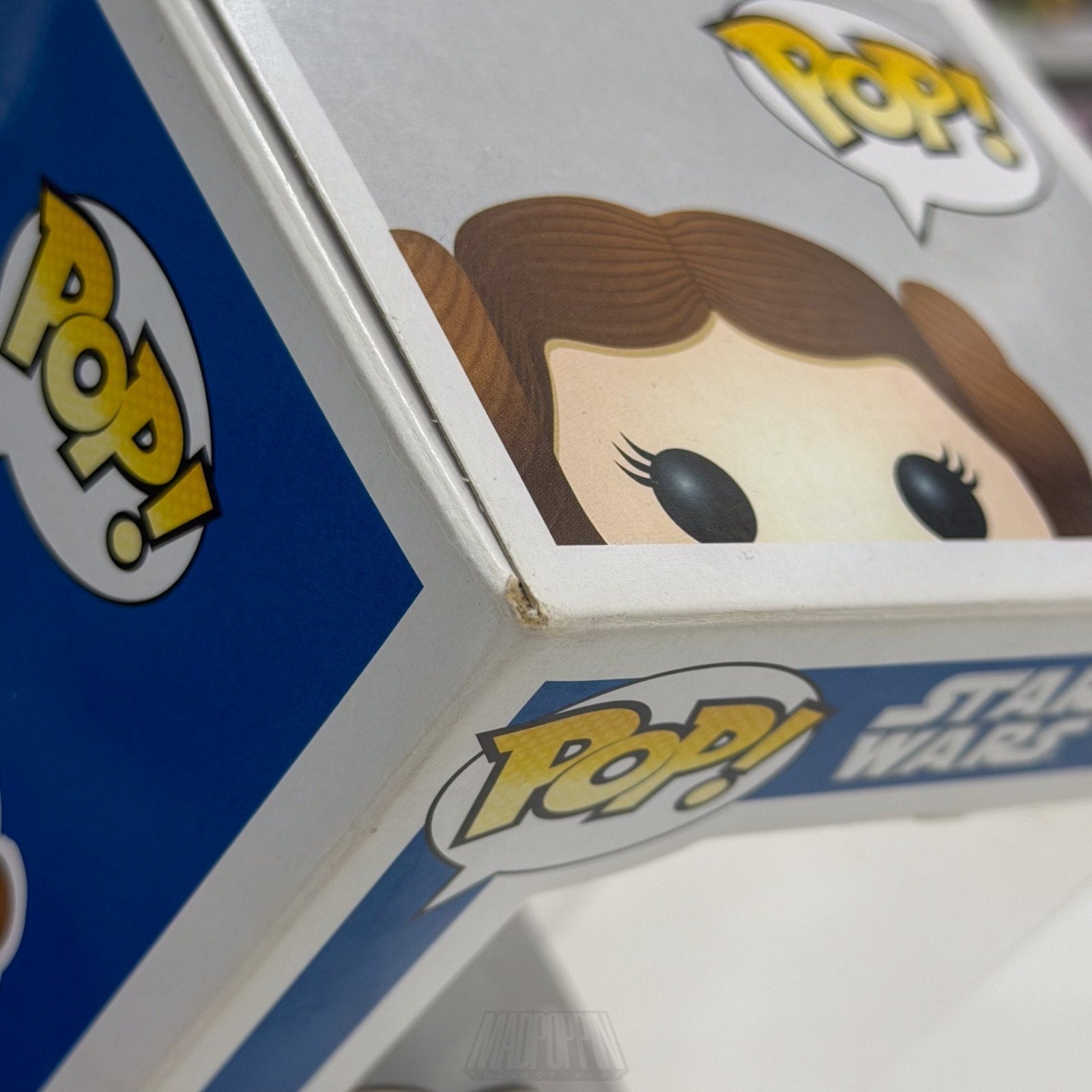 Funko Pop Star Wars Princess Leia 2015 Blue Box 04 Jedi Force Toy Vinyl Figure
