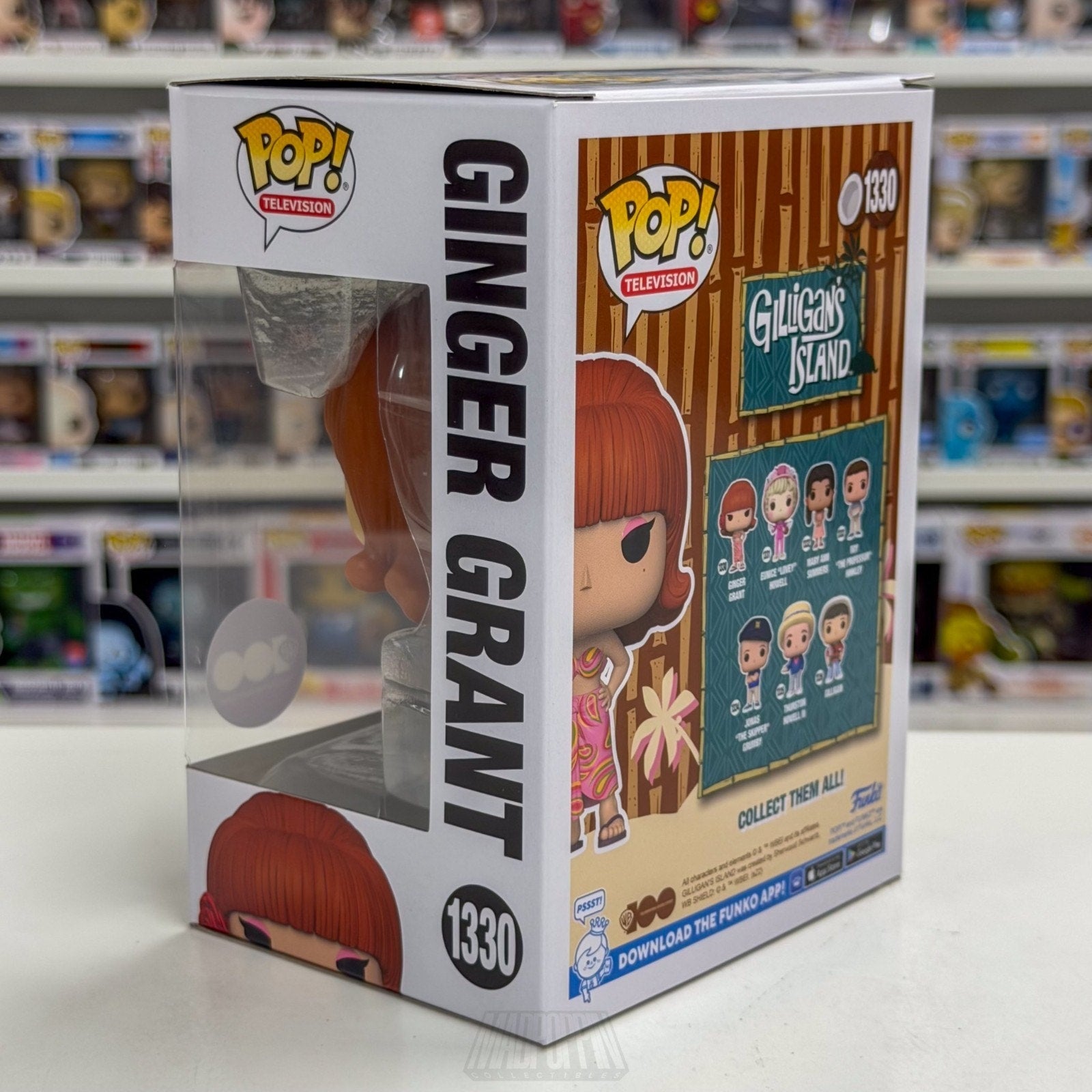 Funko Pop TV Gilligan's Island Ginger Grant 1330 Hollywood Star Toy Vinyl Figure