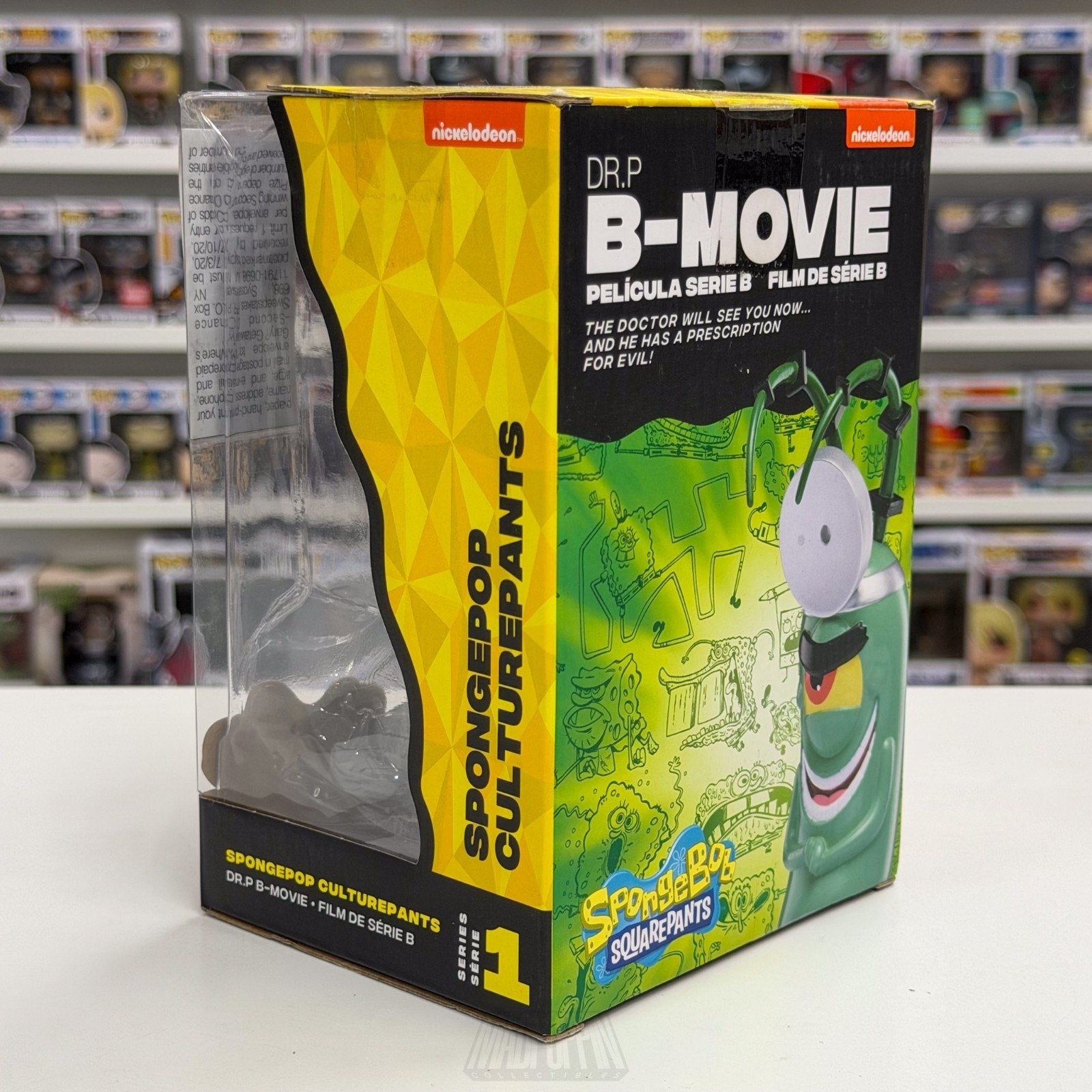 Alpha Group Spongebob Squarepants Spongepop Culturepants Dr P B-Movie Toy Figure