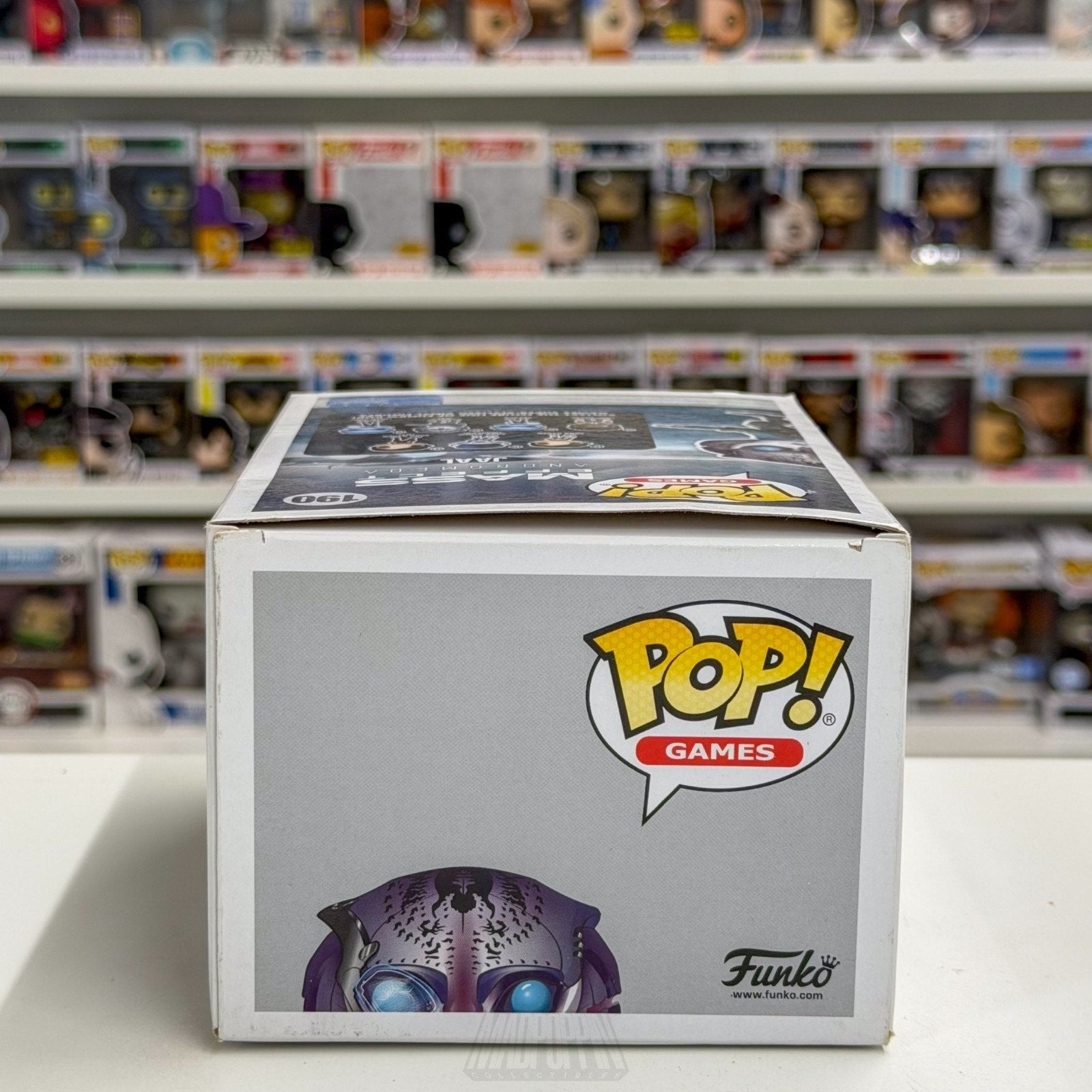 Funko Pop Video Games Mass Effect Andromeda Jaal 190 Action Sci-Fi Vinyl Figure