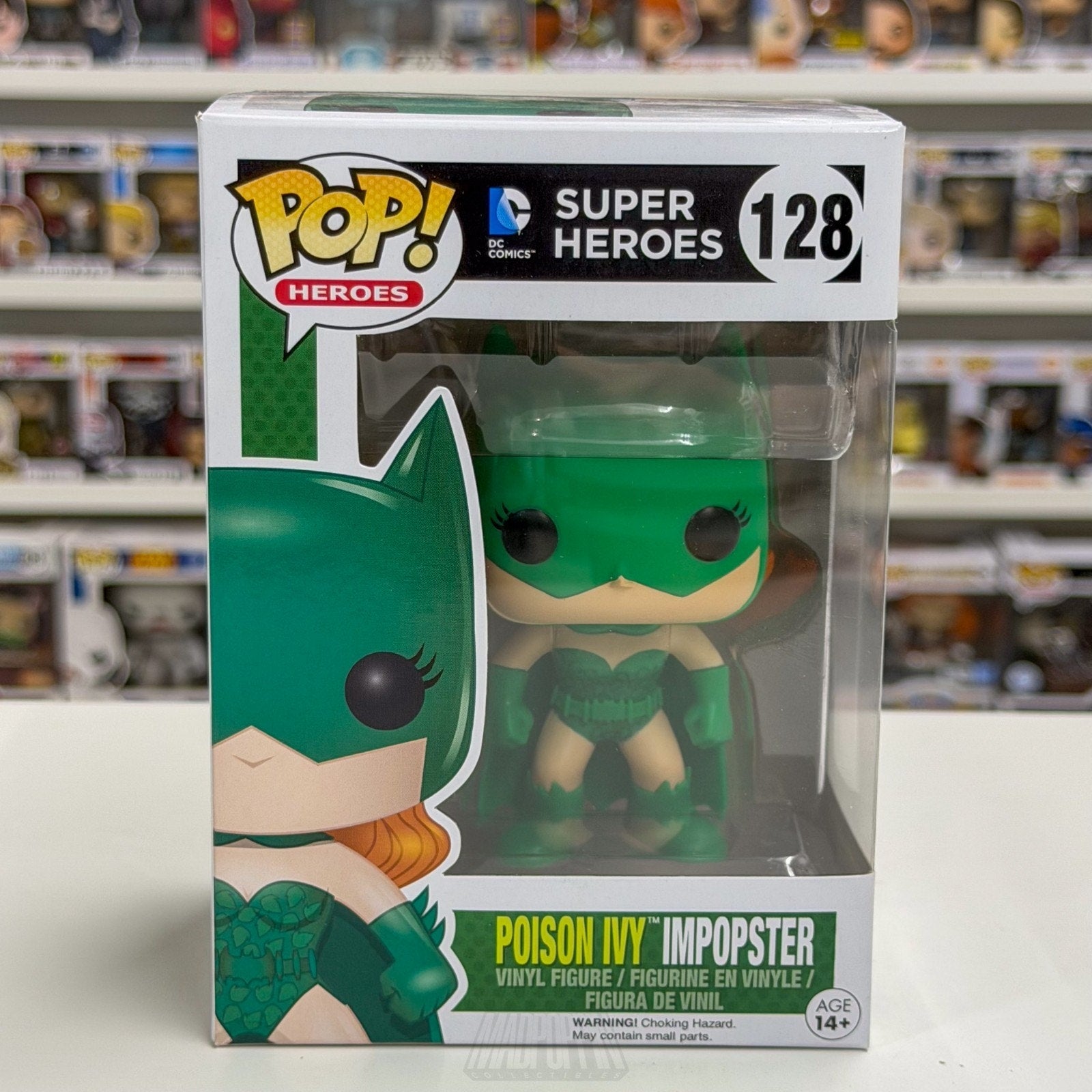 Funko Pop DC Super Heroes Poison Ivy Impopster Batman 128 Vaulted Vinyl Figure