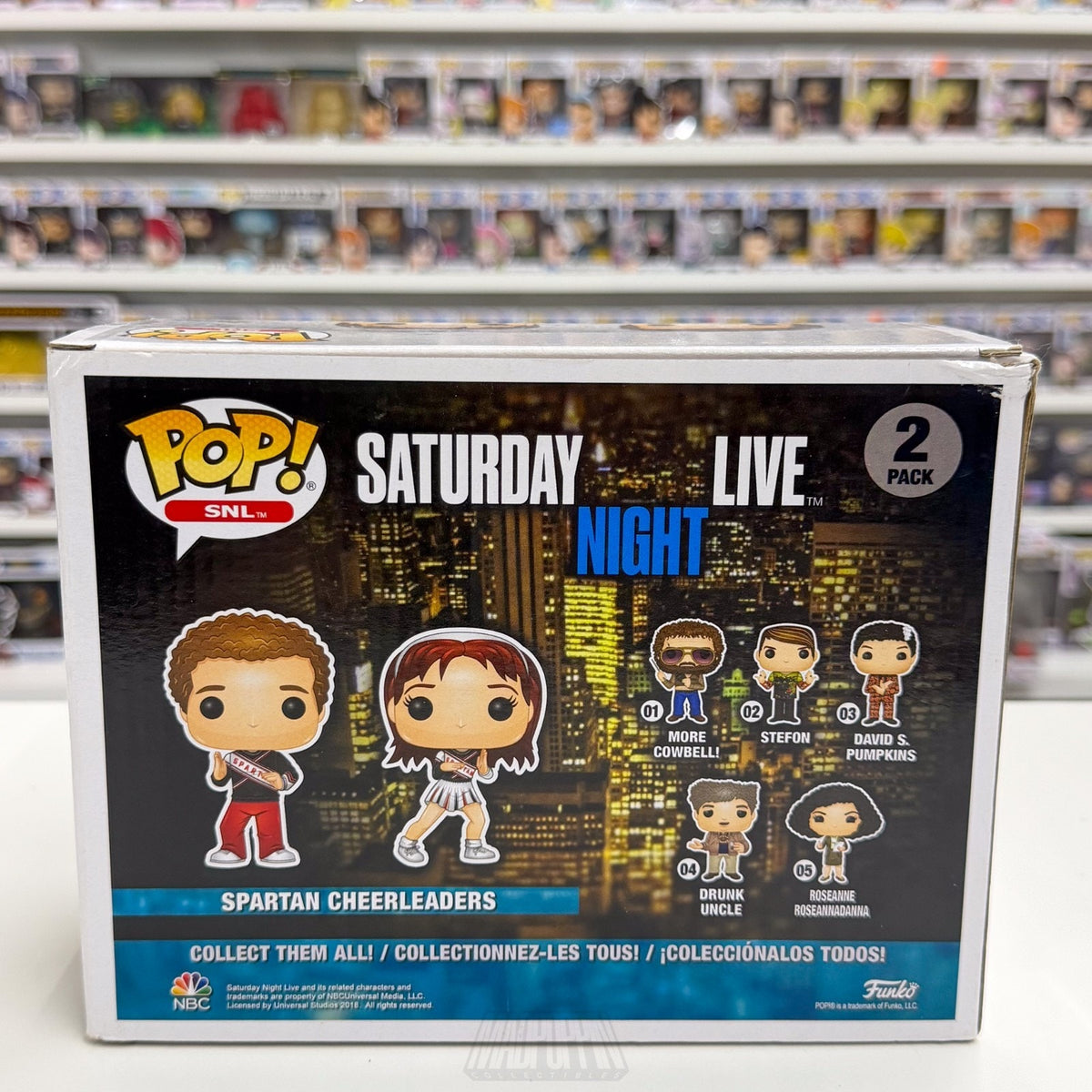 Funko Pop SNL Spartan Cheerleaders Spartan Cheerleaders 2 Pack Toy Vinyl Figure
