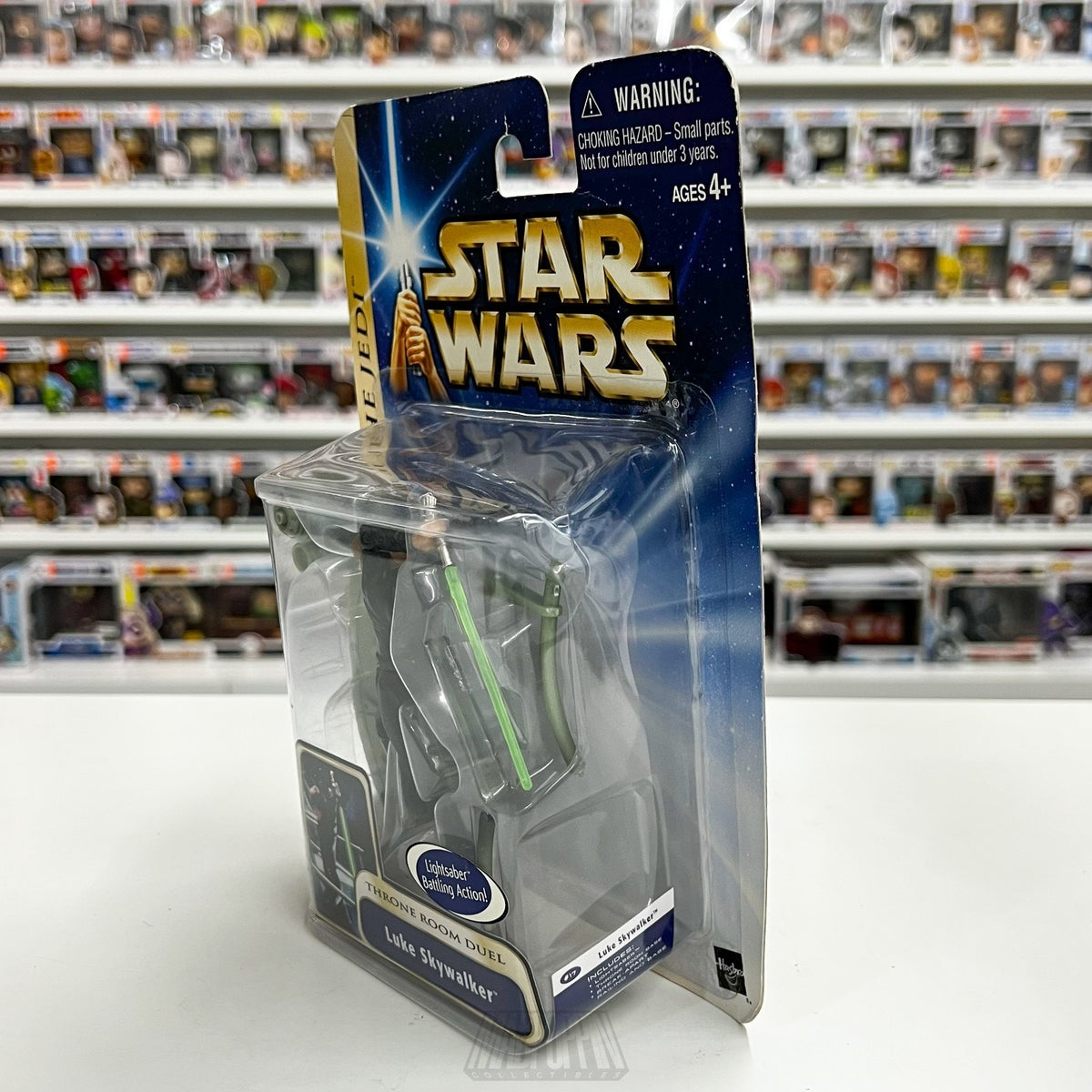 Hasbro Star Wars Luke Skywalker Throne Room Duel ROTJ Action Figure 2003 Figure