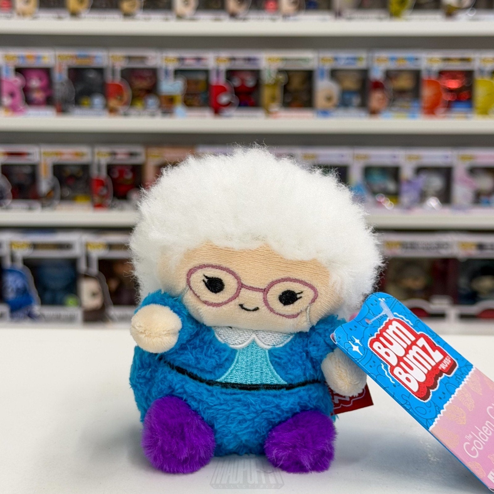 Jazwares BumBumz The Golden Girls Sophia 4.5" Plush Toy Doll 90s TV Sitcom ABC